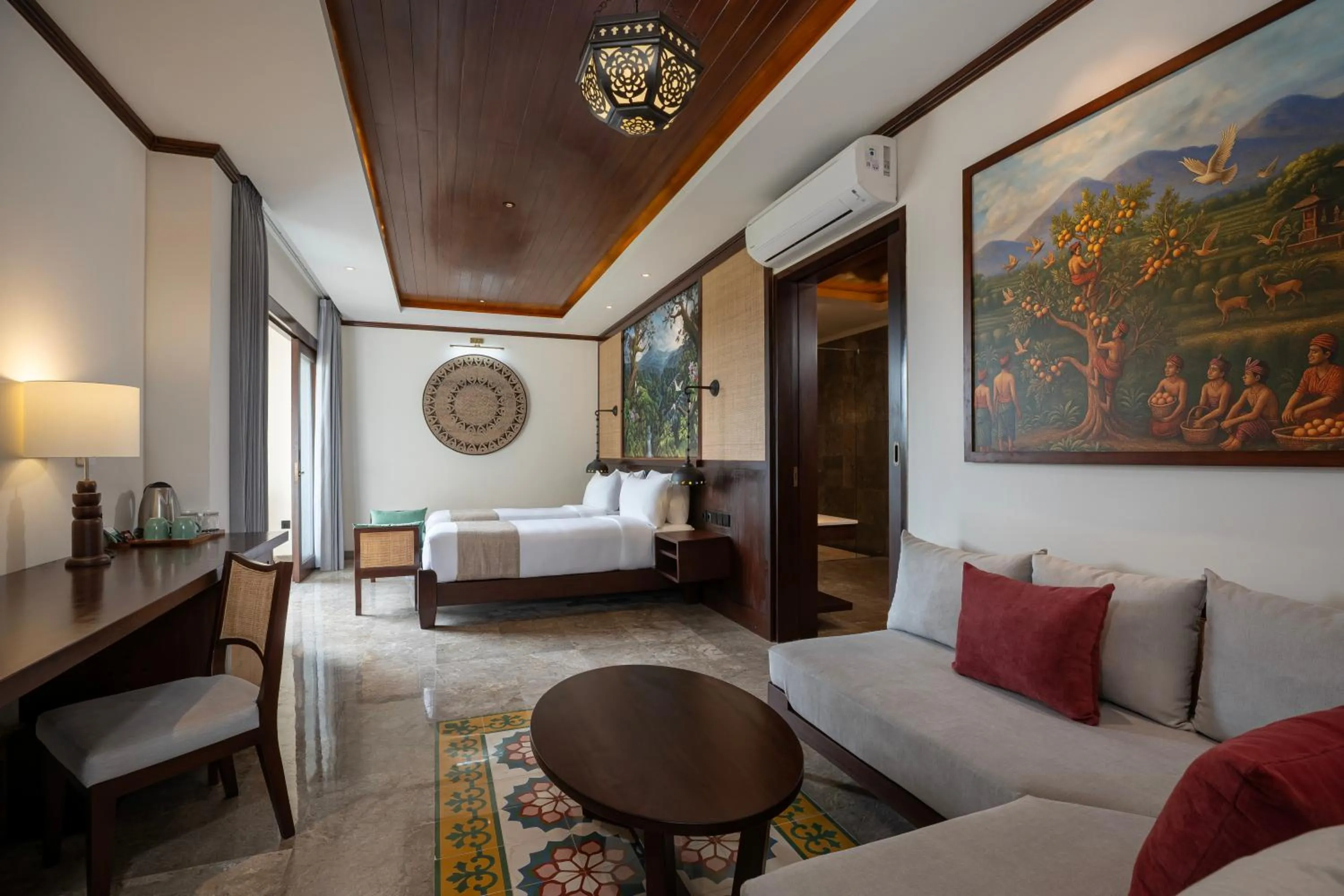 Bed in Emana Abian Taksu