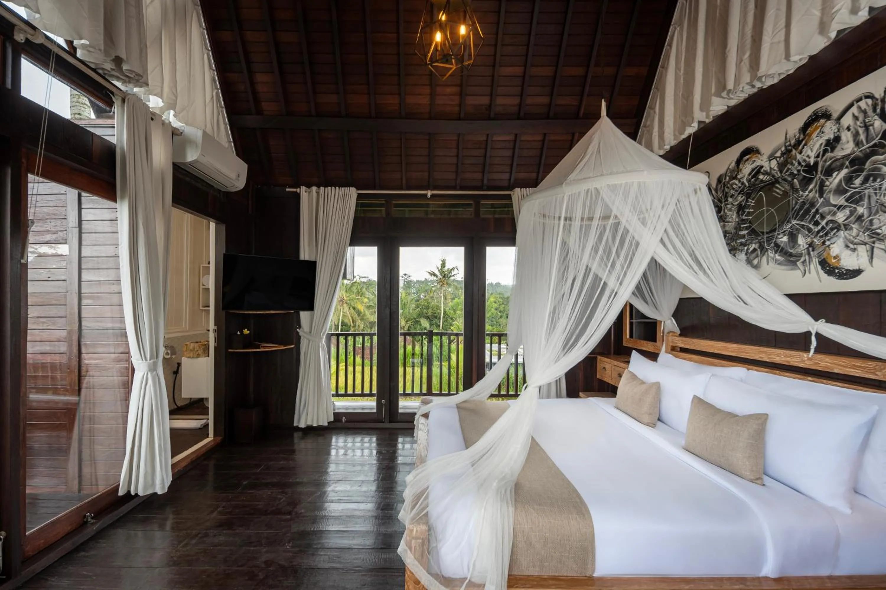 Bed in Emana Abian Taksu