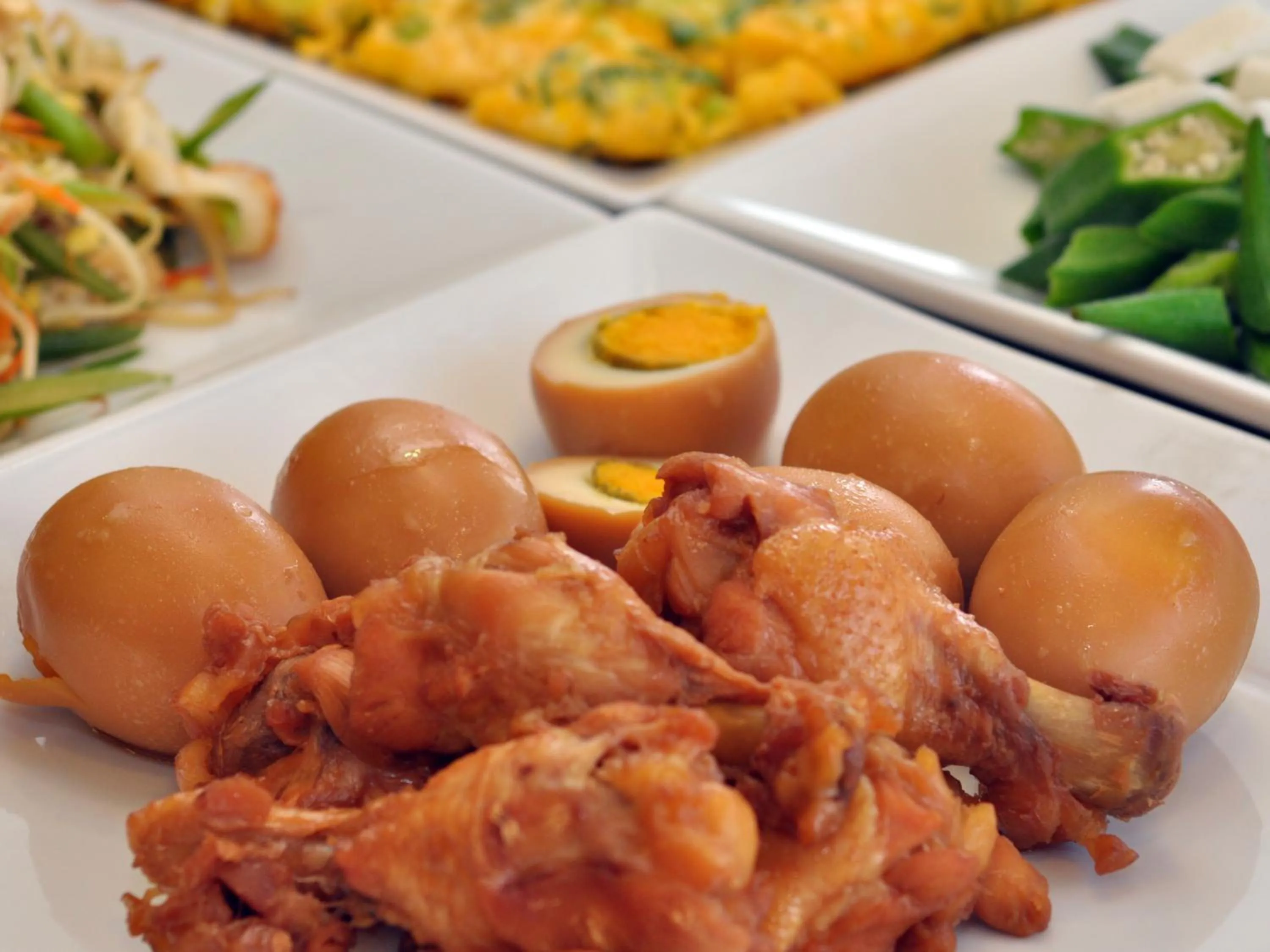 Food close-up in Hotel Green Palace