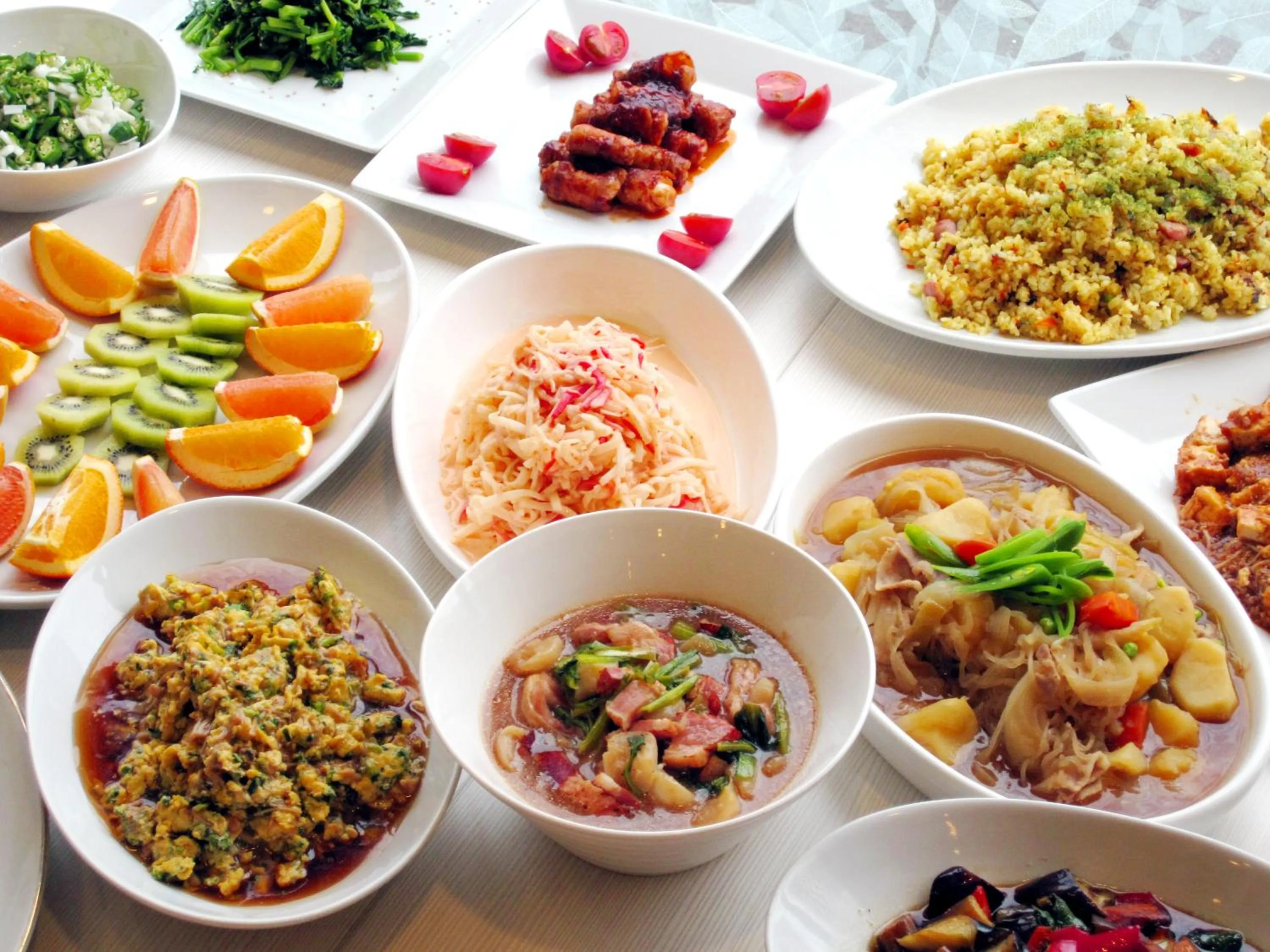 Food close-up in Hotel Green Palace