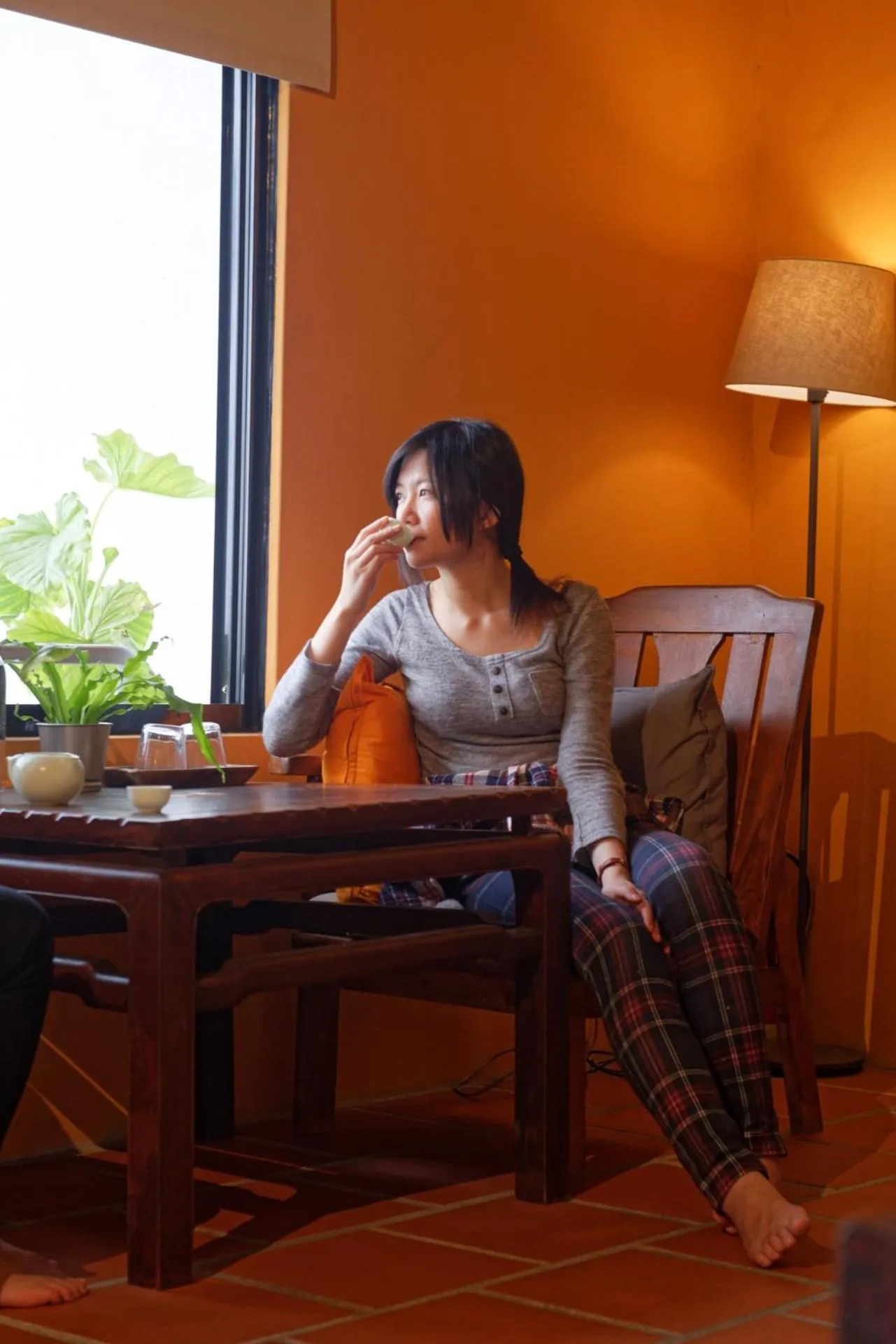 Dining area in OwlStay Jiufen Wander