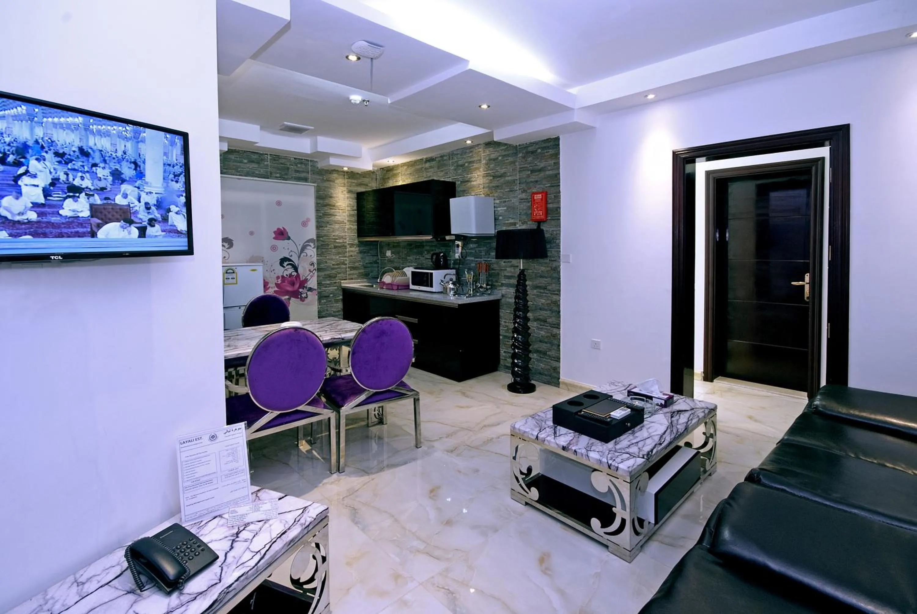 Seating area in Developed view Hotel