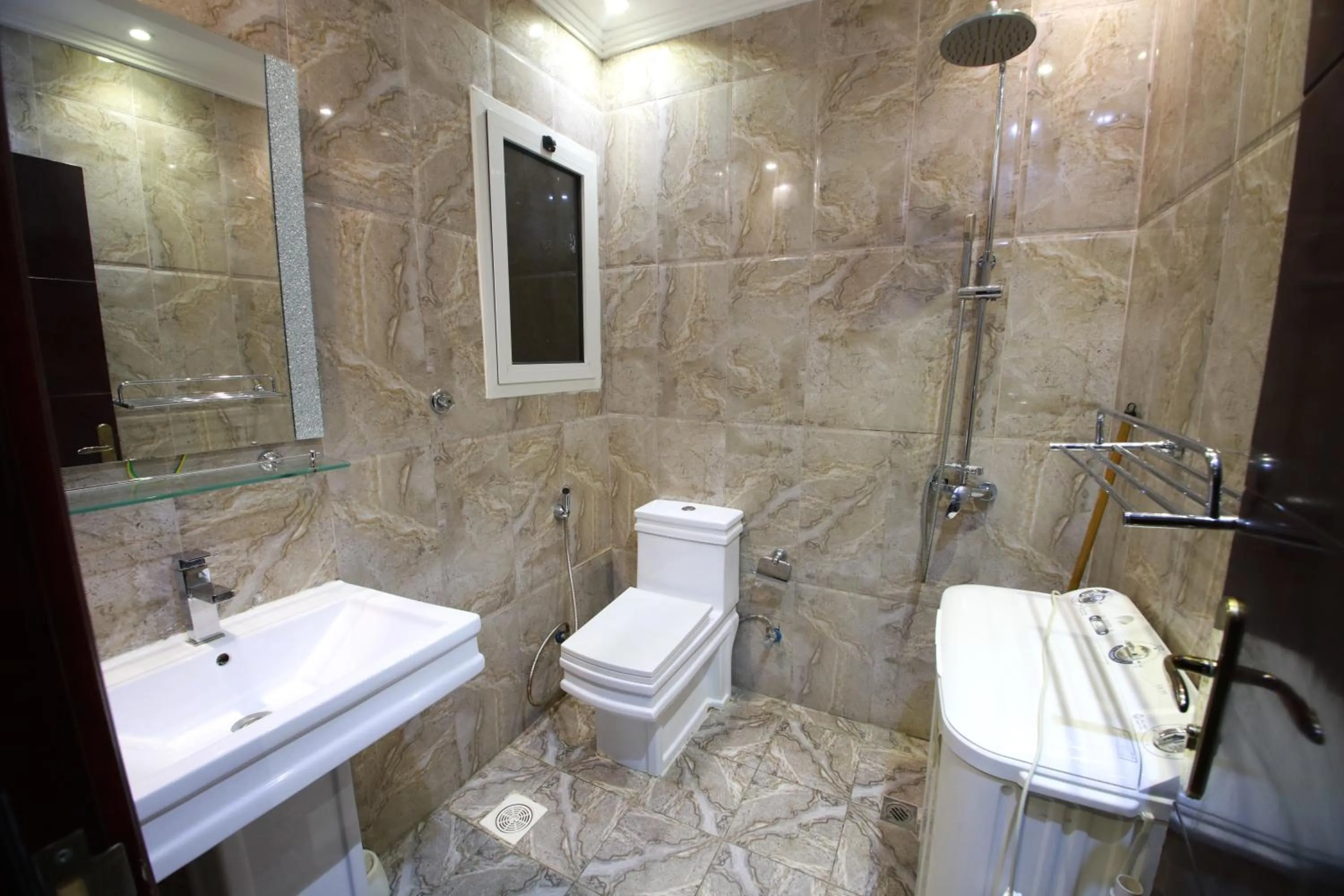 Bathroom in Developed view Hotel