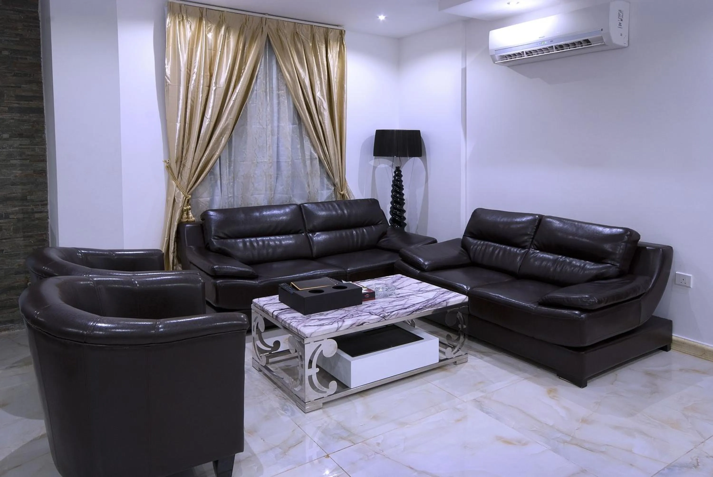 Living room in Developed view Hotel