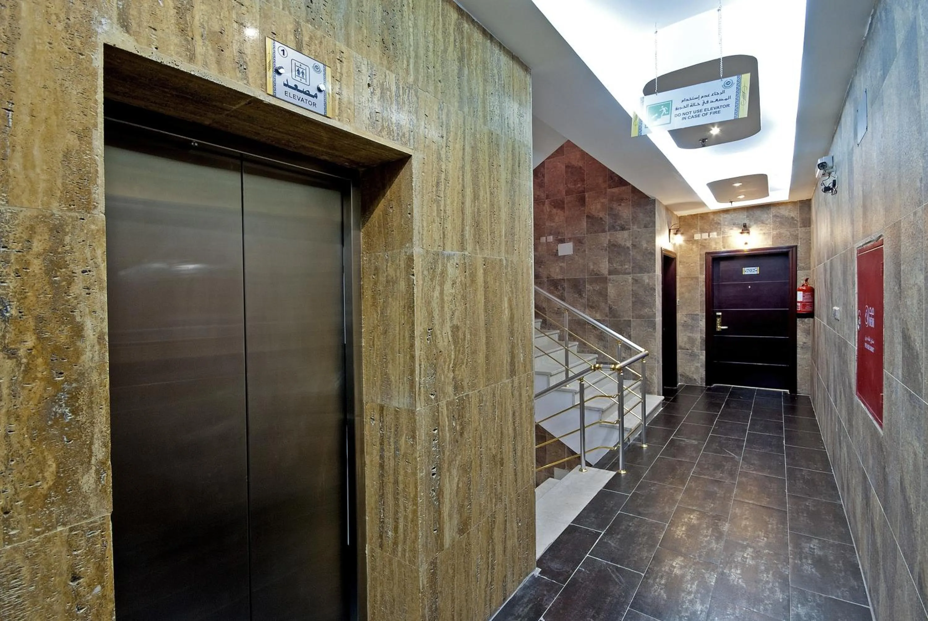 Decorative detail in Developed view Hotel