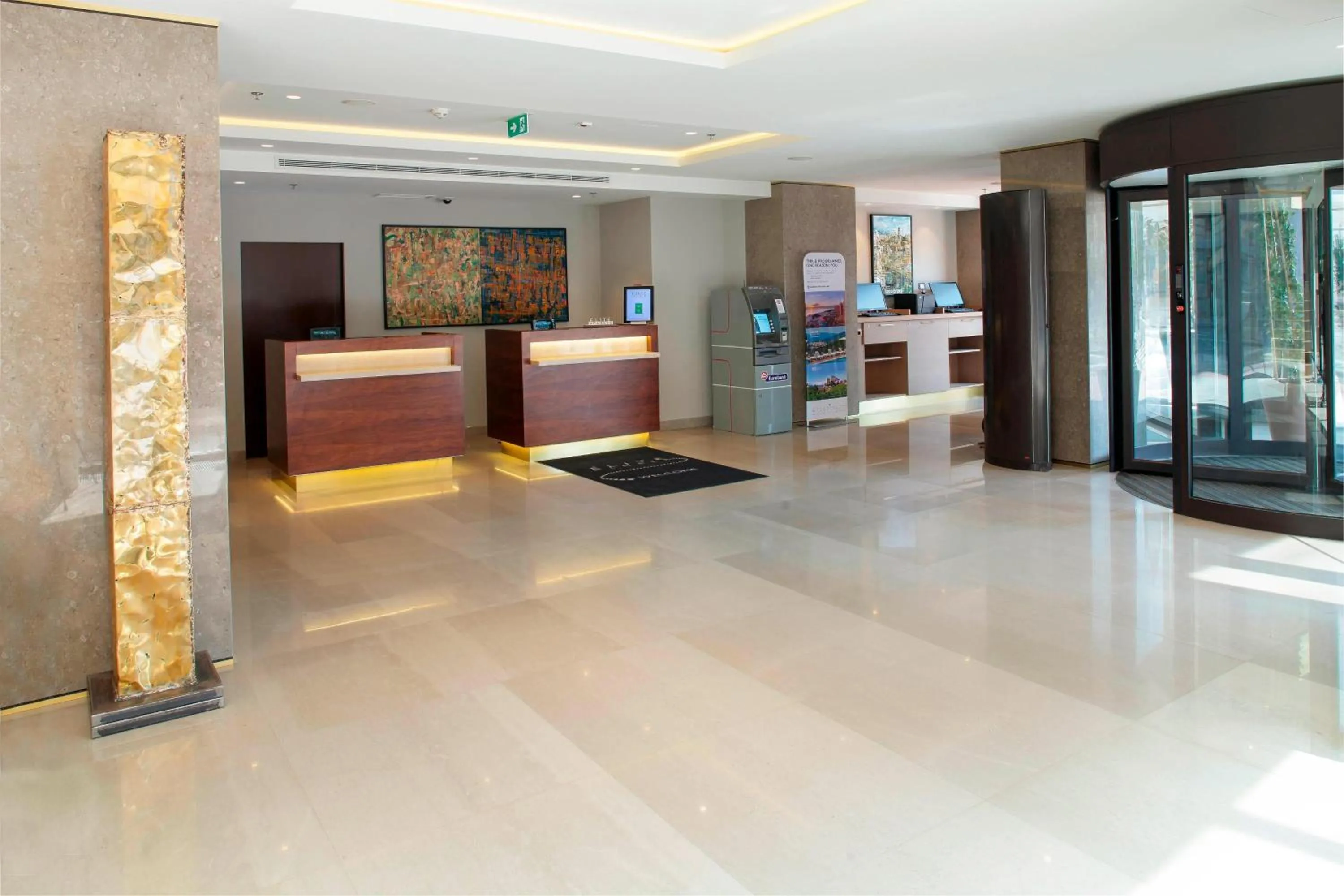 Lobby or reception in Courtyard by Marriott Belgrade City Center