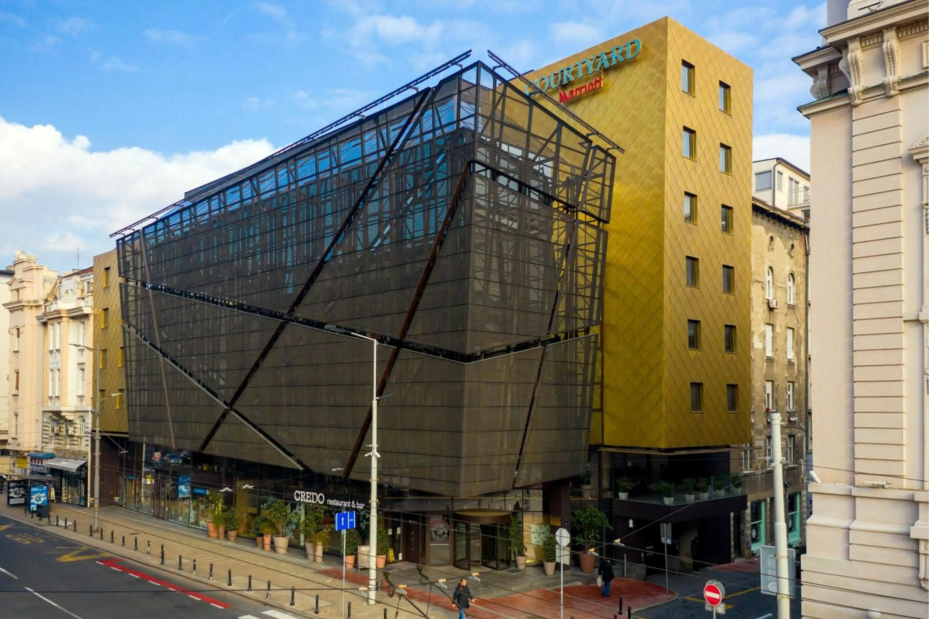Property building in Courtyard by Marriott Belgrade City Center