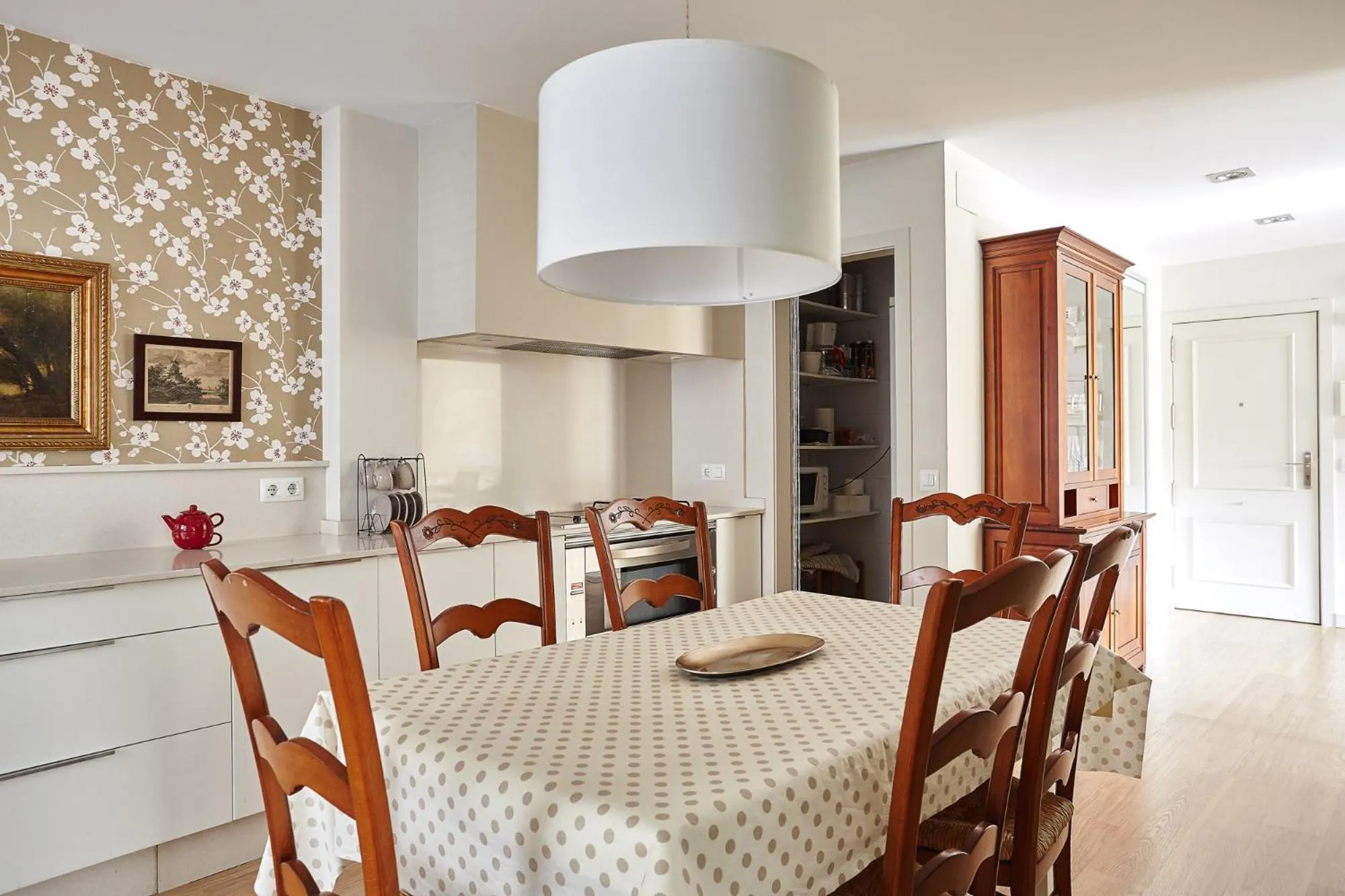 Kitchen or kitchenette in Apartamento Tíbula Teatro Parking