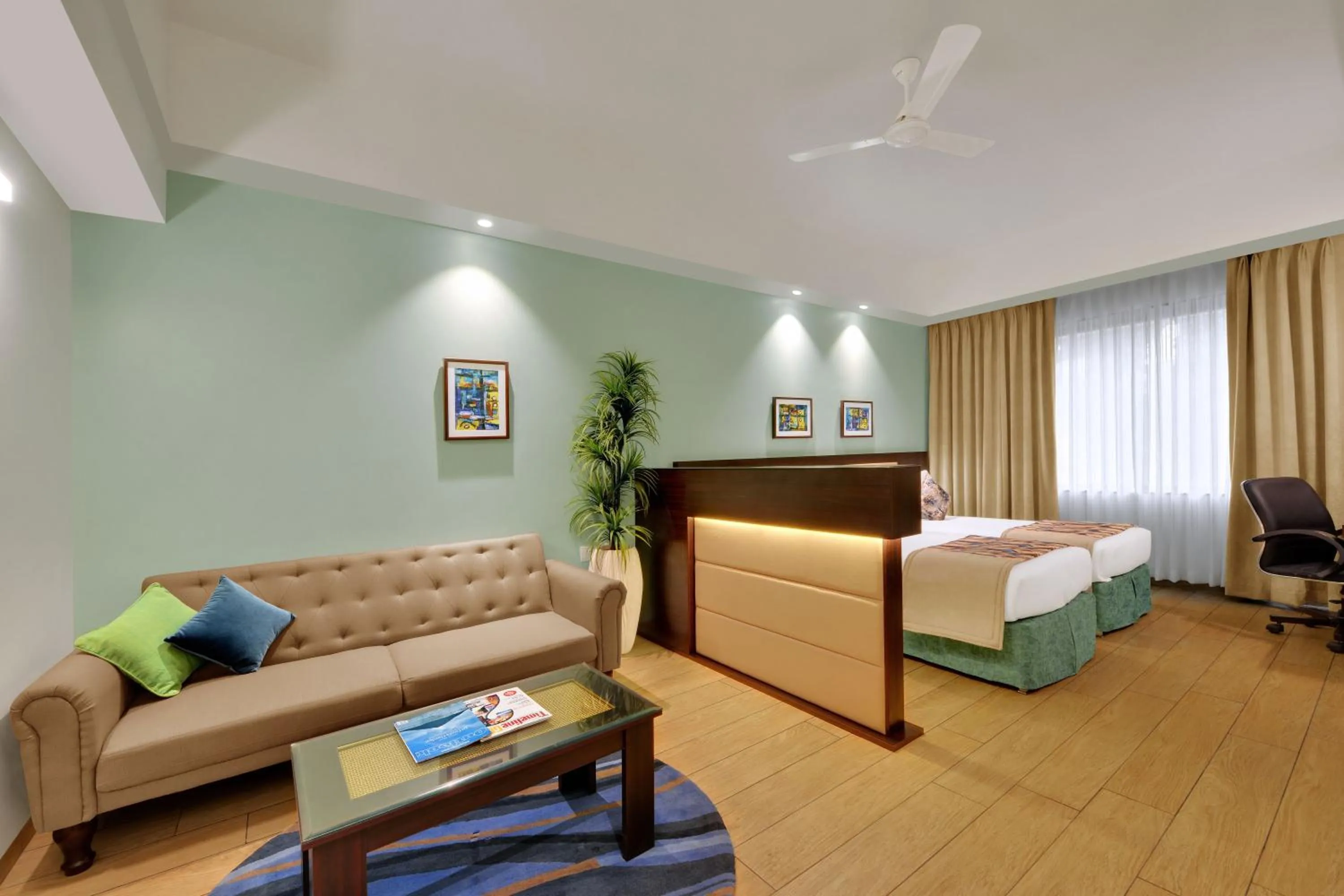 Photo of the whole room, Bed in The Fern Kesarval Hotel & Spa, Verna Plateau - Goa