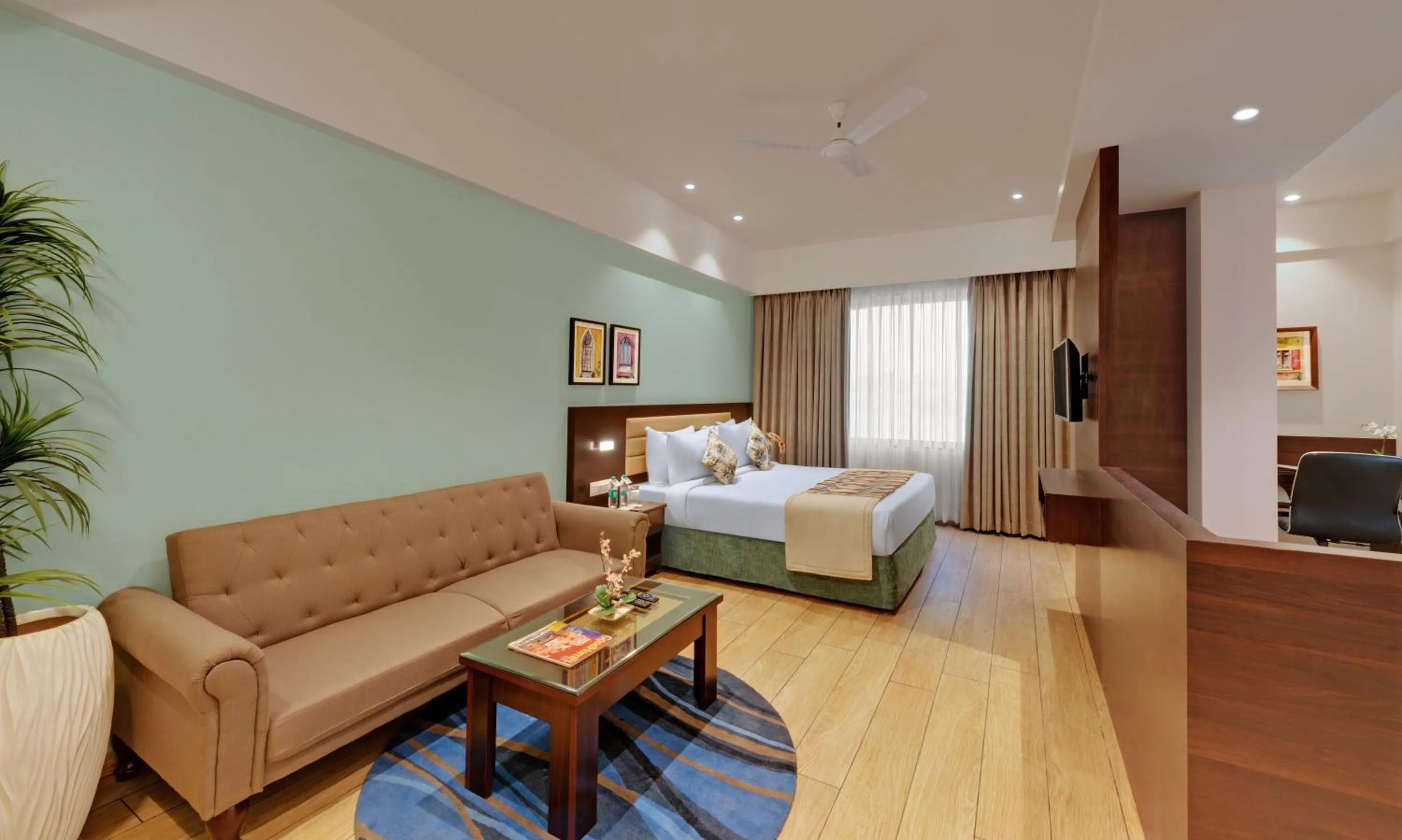 Photo of the whole room, Bed in The Fern Kesarval Hotel & Spa, Verna Plateau - Goa