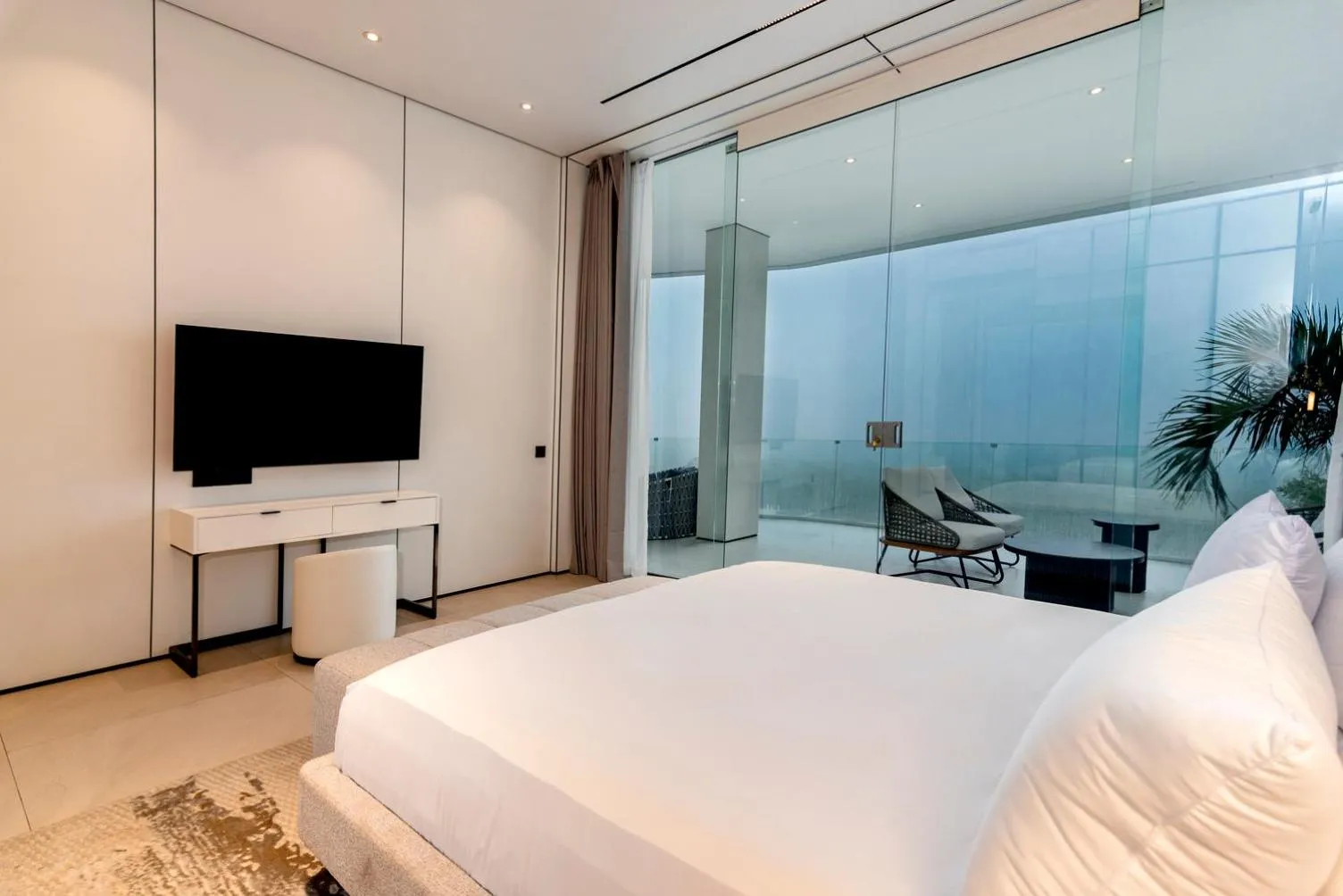 Communal lounge/ TV room, Bed in Sky Star Ocean View Uluwatu