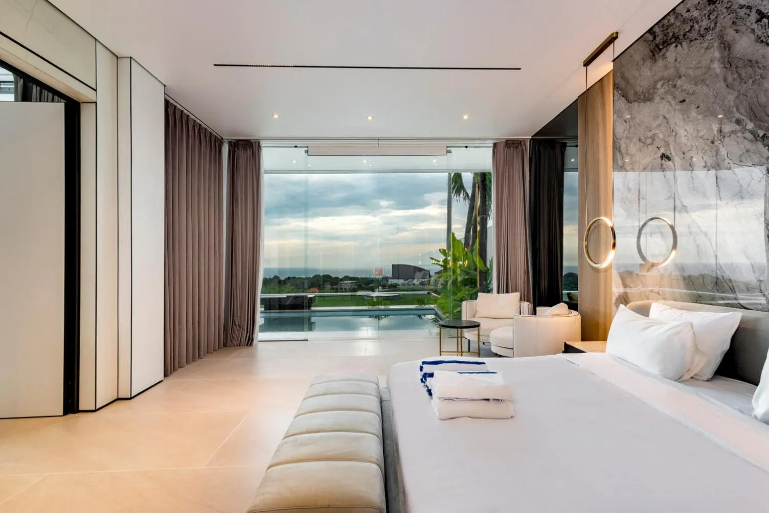 Living room, Bed in Sky Star Ocean View Uluwatu