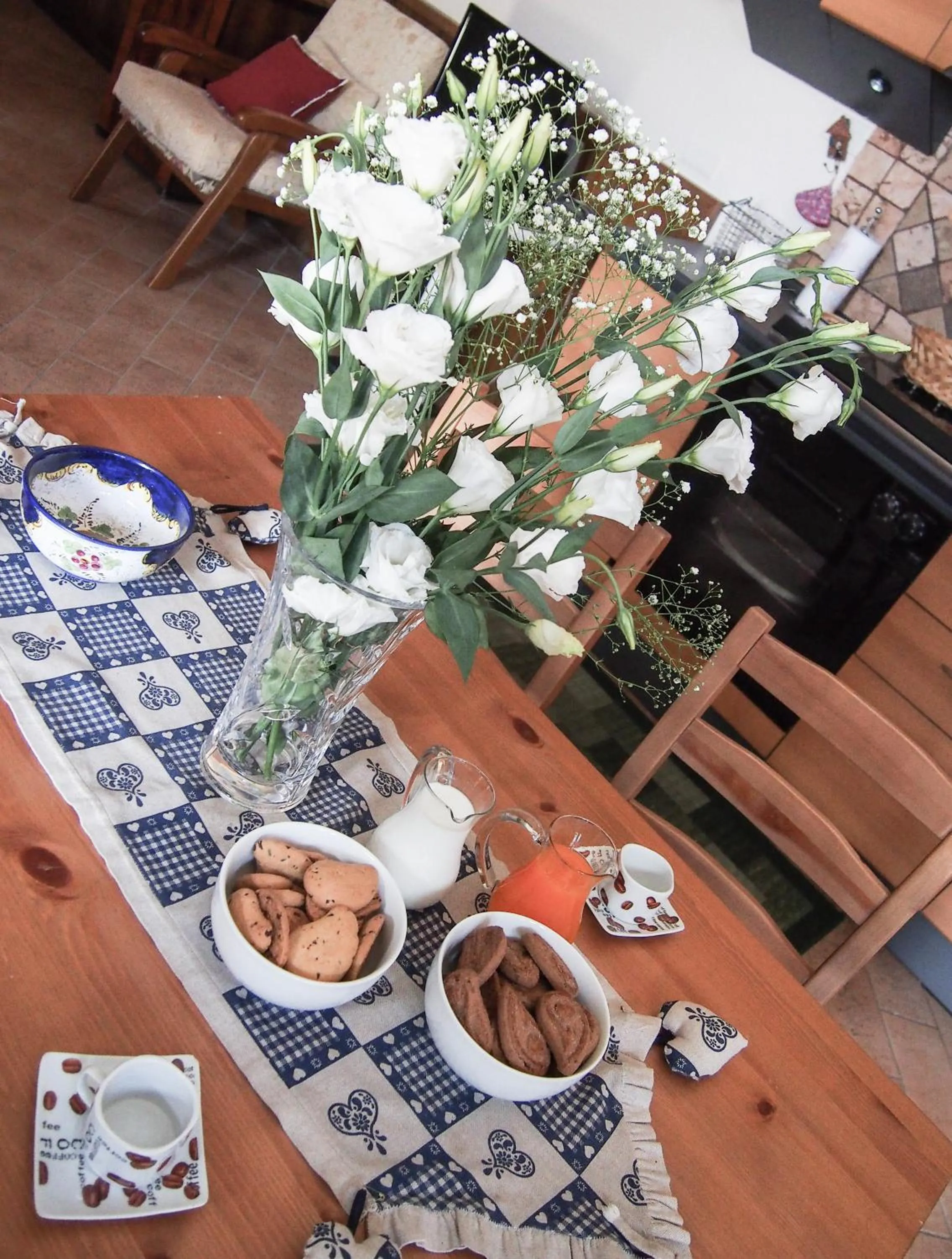 Dining area in Bed And Bikers