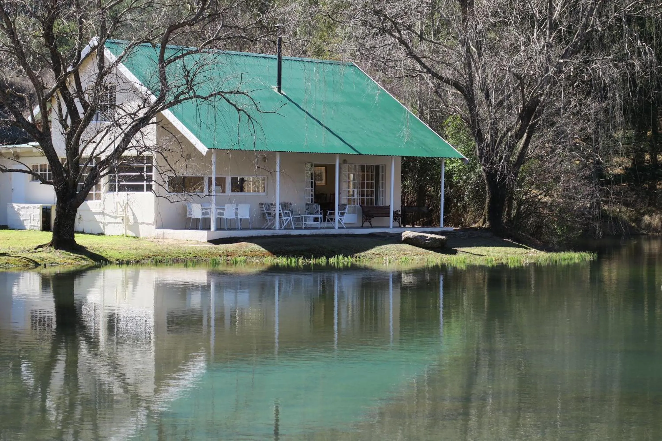 Lake view in Mkomazana Mountain Cottages