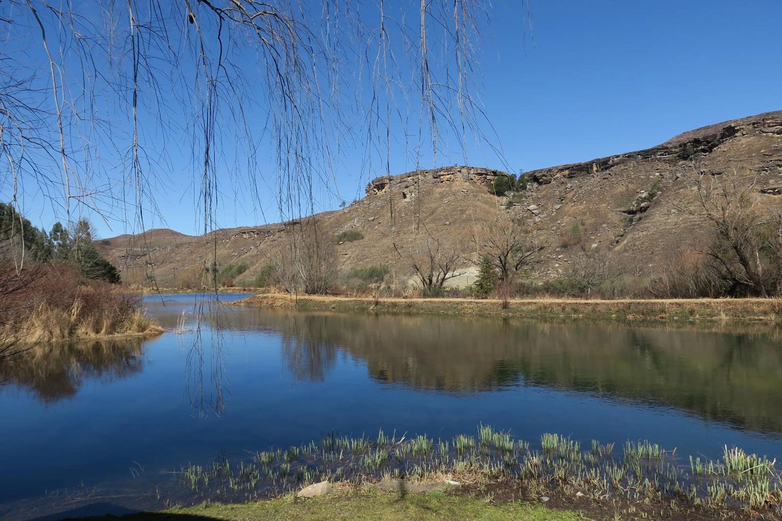 Lake view in Mkomazana Mountain Cottages