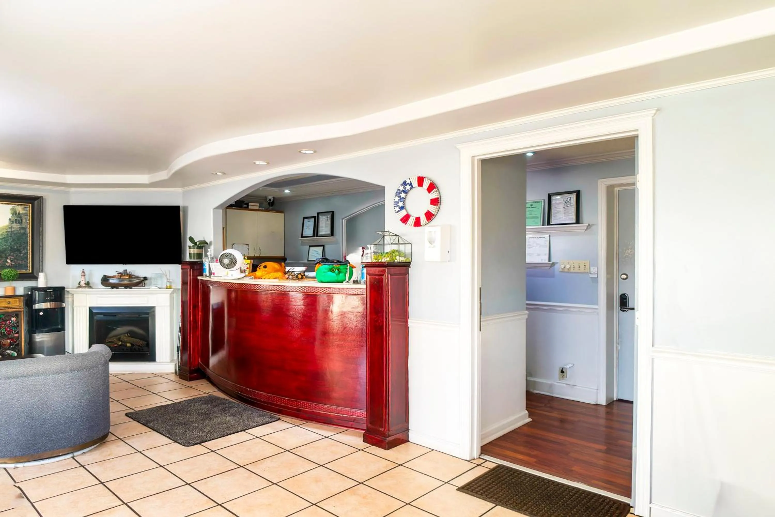 Lobby or reception in Hotel O Haven Inn Huntsville AL US 72