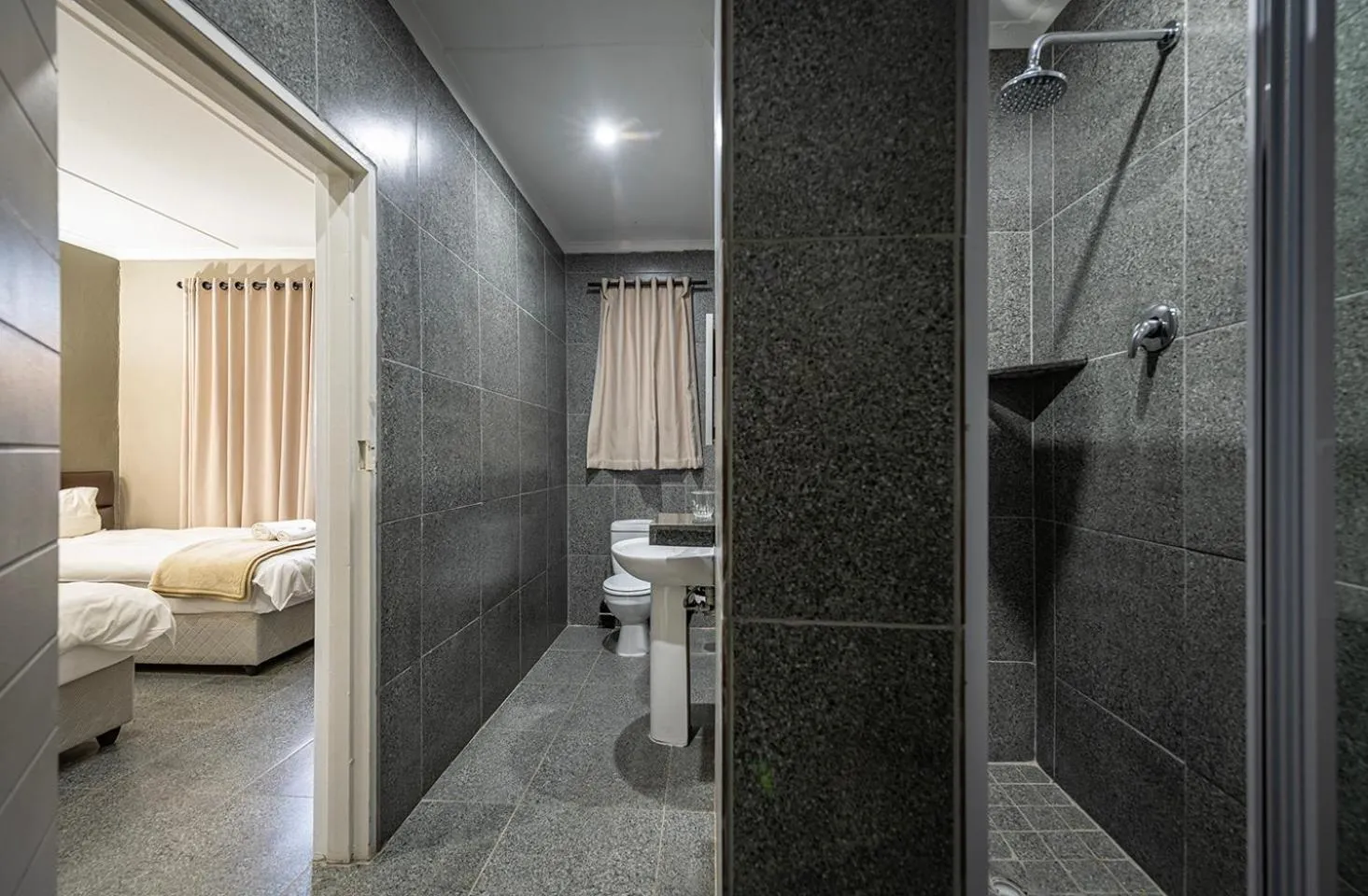 Shower in Calvinia Hotel