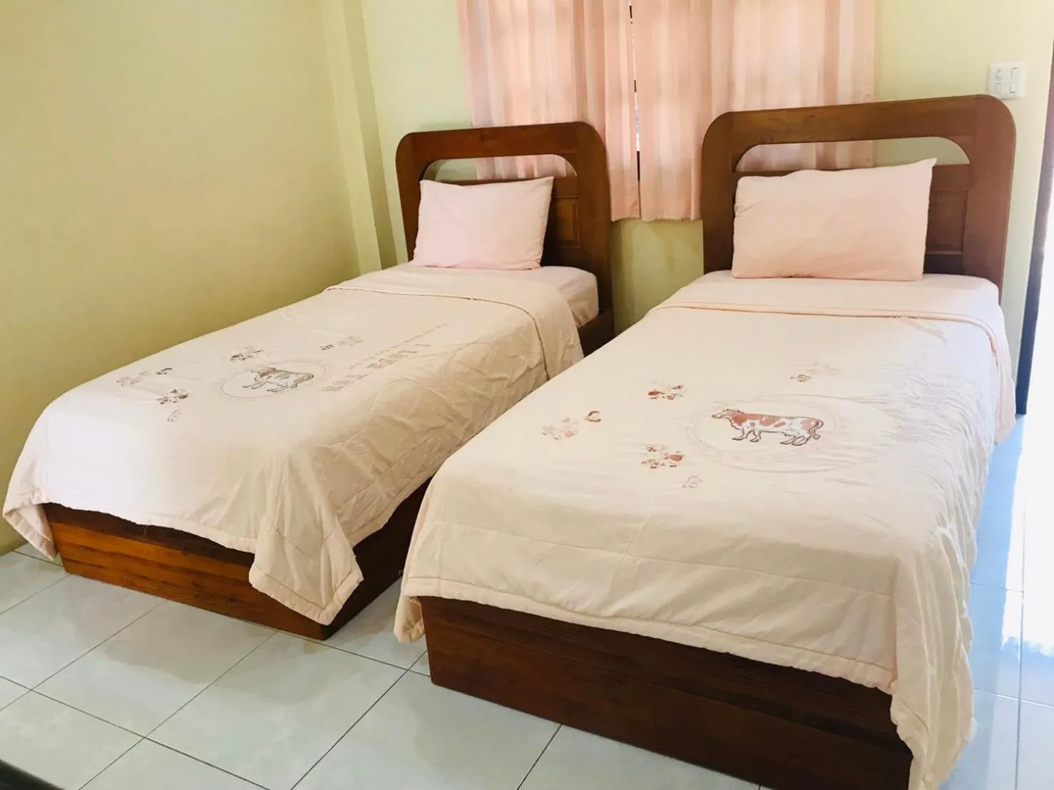 Bed in Suan Luang Garden View