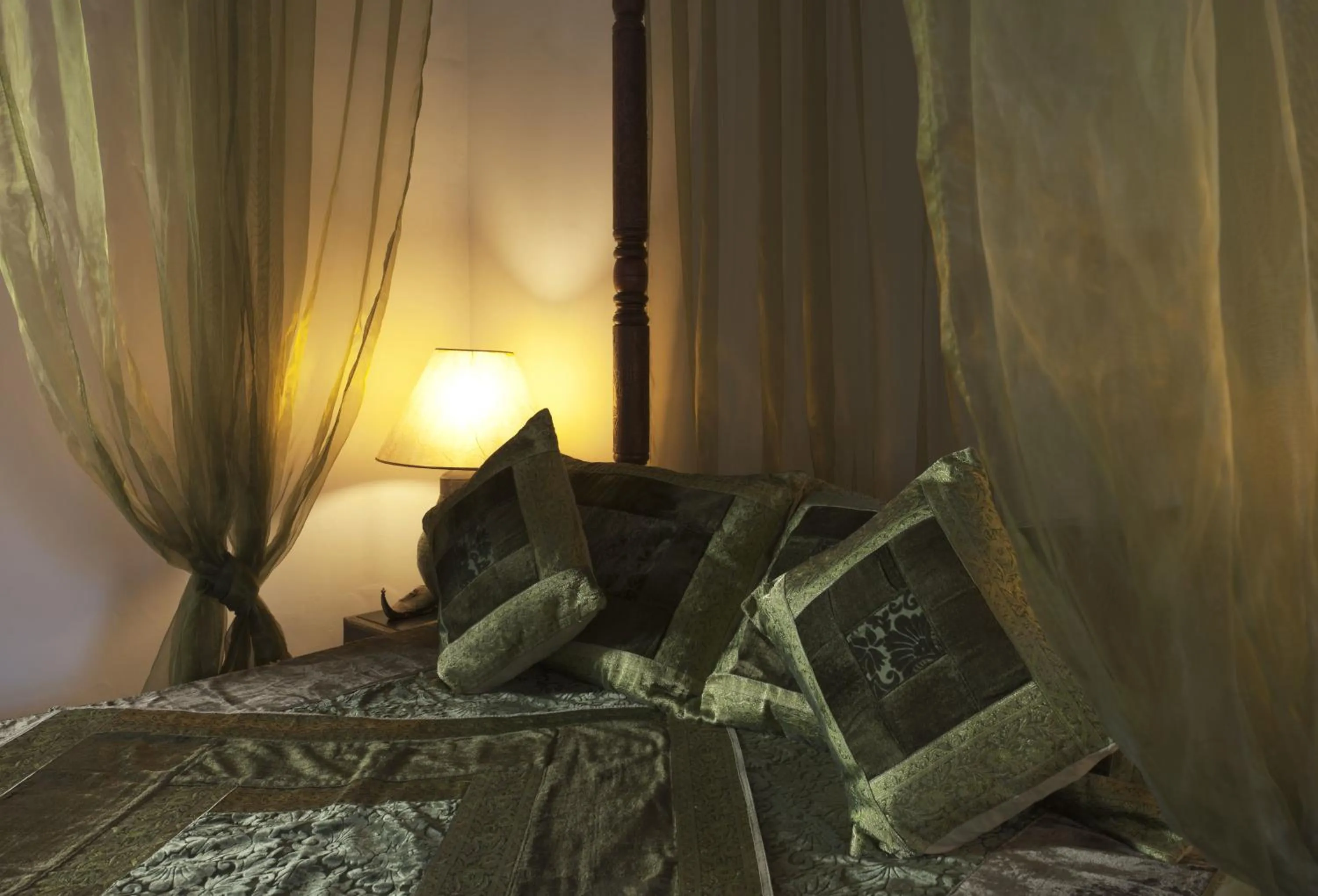 Decorative detail, Bed in Dar Mo'Da