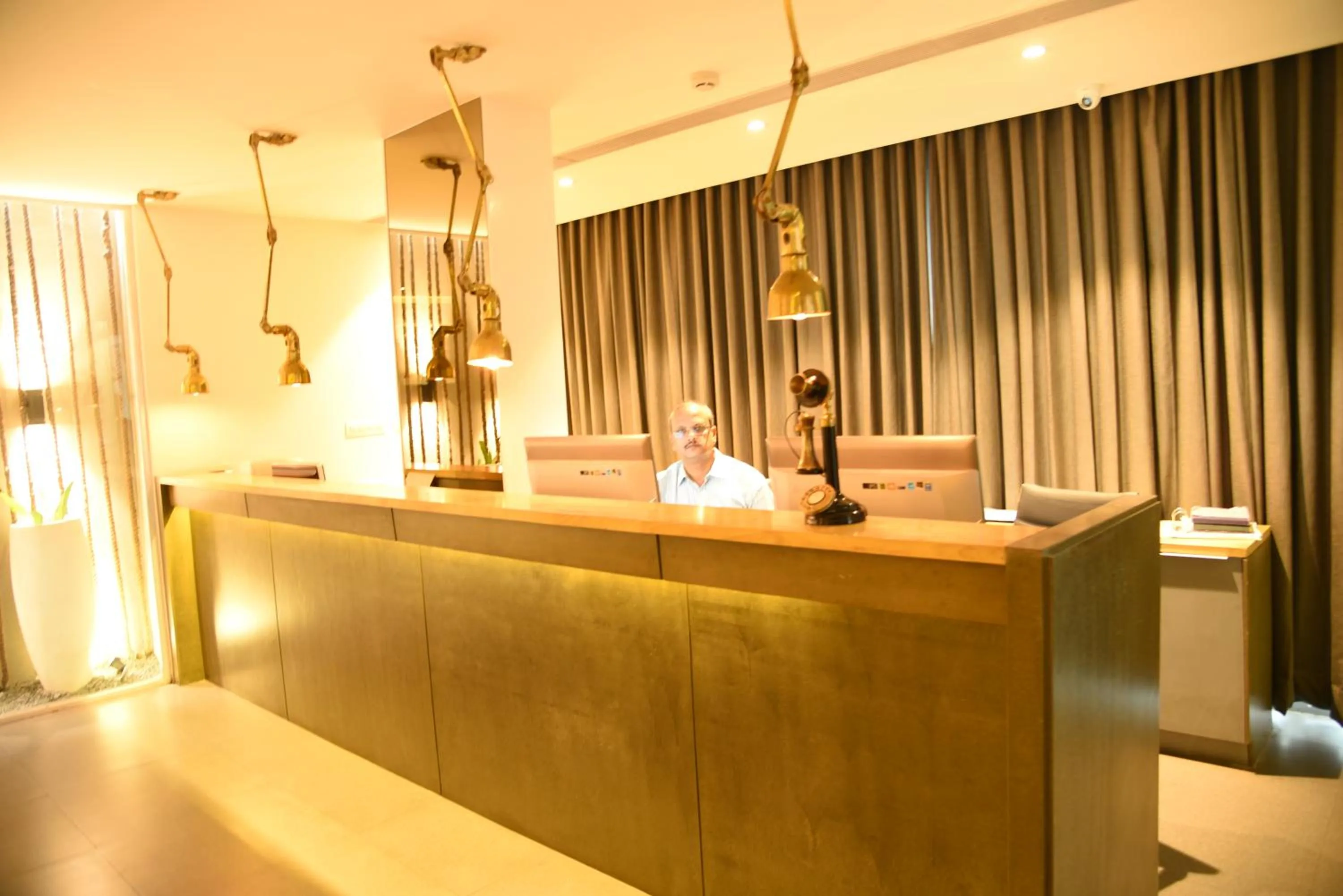 Lobby or reception in The Port Hotel