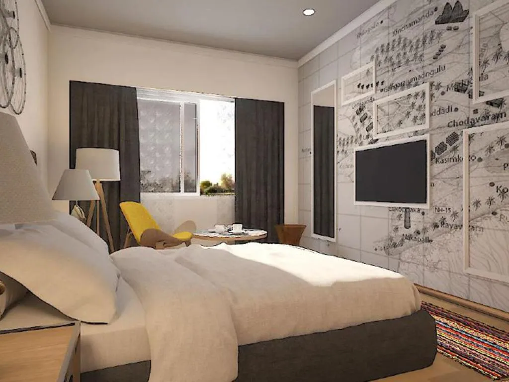 Bed in The Port Hotel