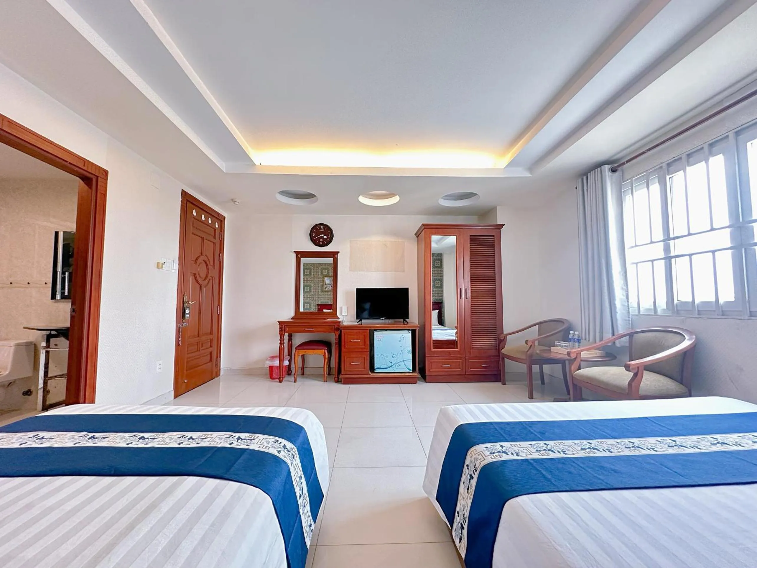 Bedroom, Bed in Kim Dung Hotel Tran Quang Khai