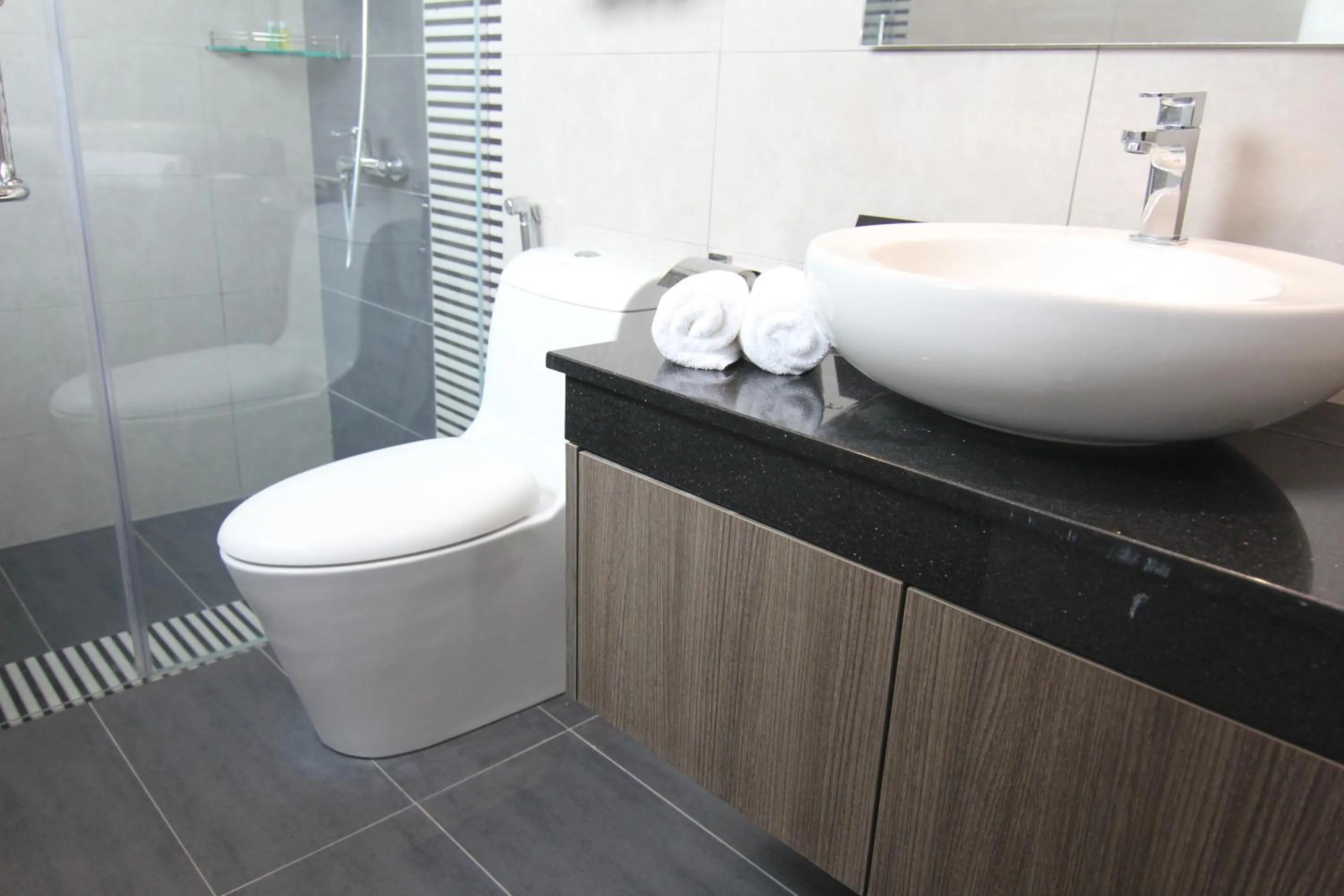 Bathroom in Nexus Business Suite Hotel