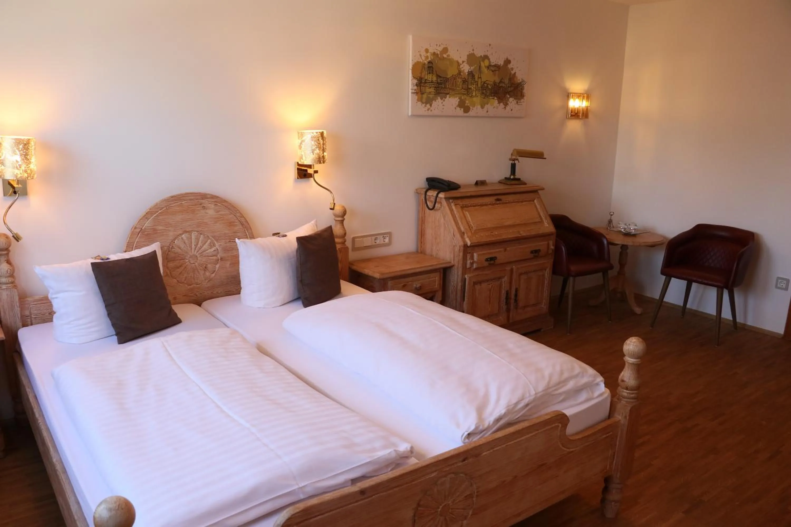 Bed in Landhaus Sassenhof