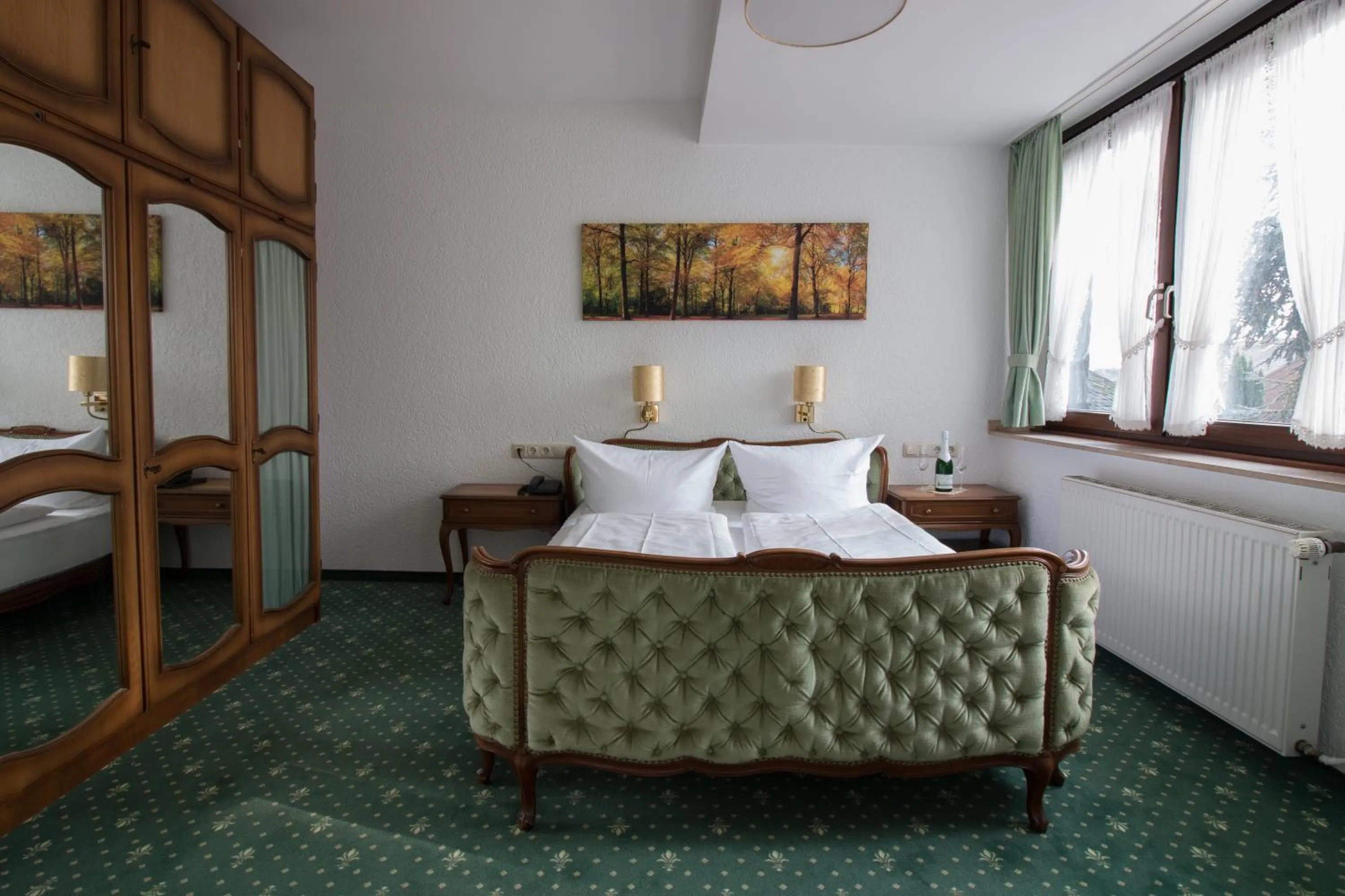 Bed in Landhaus Sassenhof