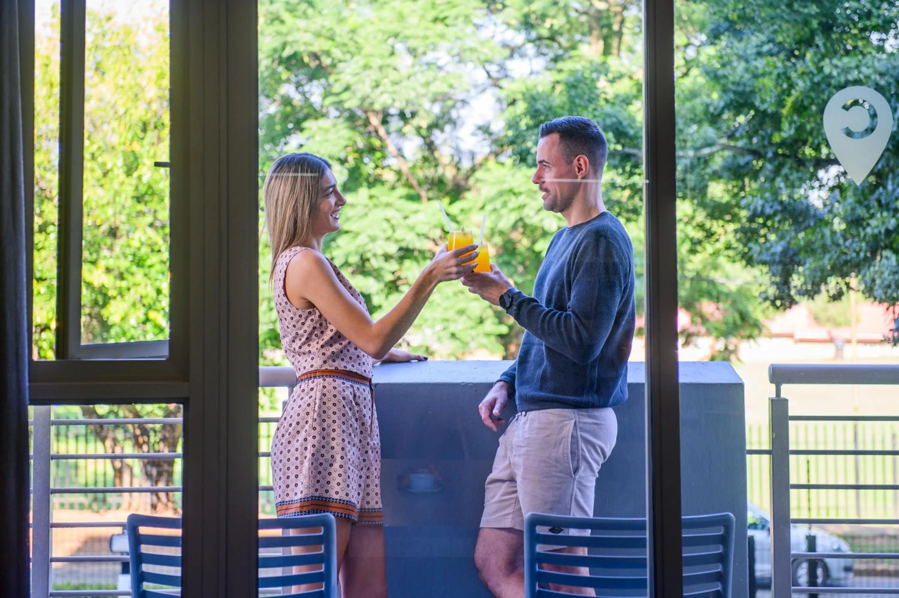 Balcony/Terrace in The Capital on Bath