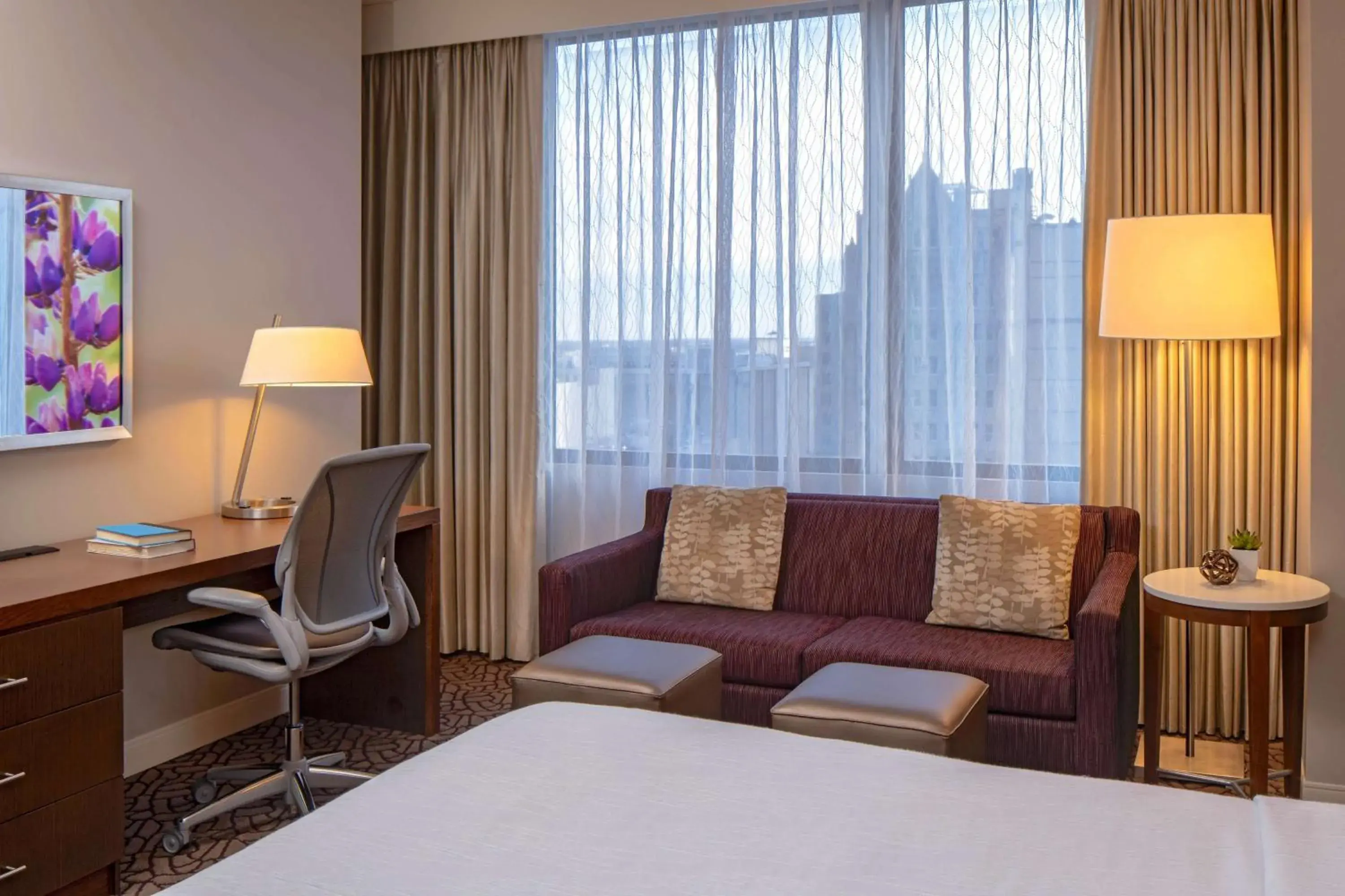 Deluxe King Room with Sofa Bed in Hilton Garden Inn Downtown Dallas Deluxe King Room with Sofa Bed in Hilton Garden Inn Downtown Dallas