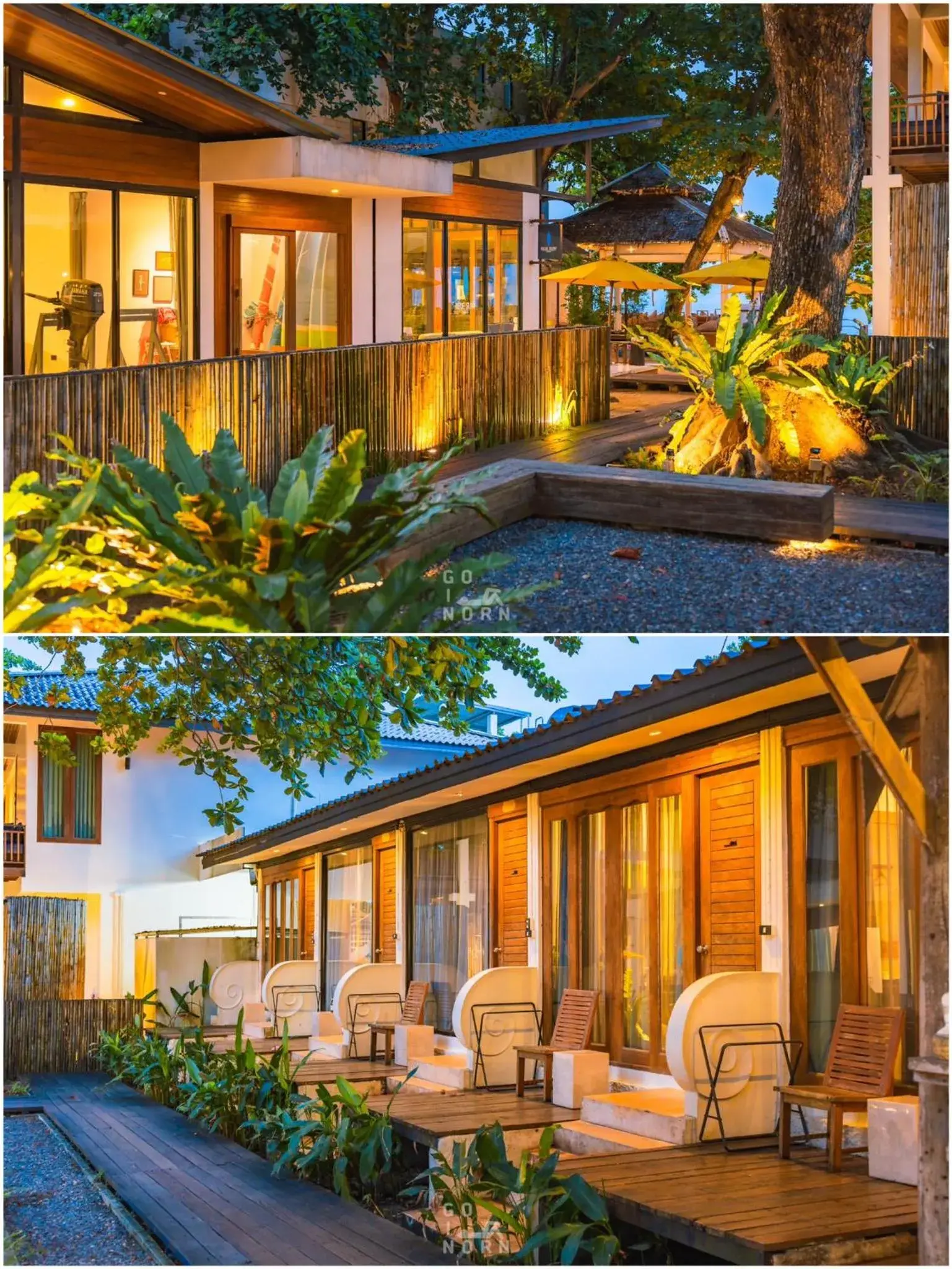 Standard Twin Room with Garden View in Sichon Cabana Beach Resort Standard Twin Room with Garden View in Sichon Cabana Beach Resort