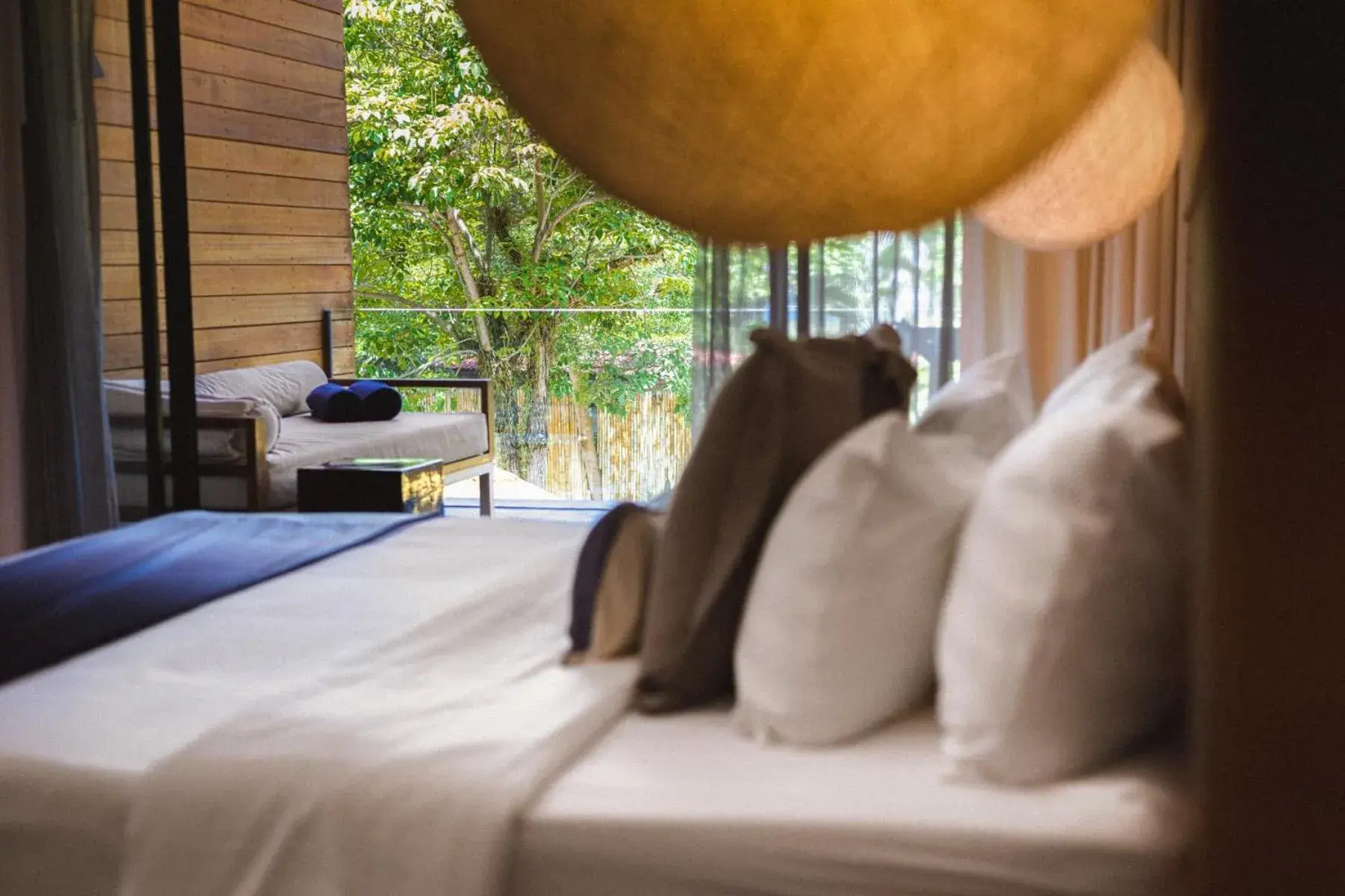 Deluxe Double Room with Balcony in Sichon Cabana Beach Resort Deluxe Double Room with Balcony in Sichon Cabana Beach Resort