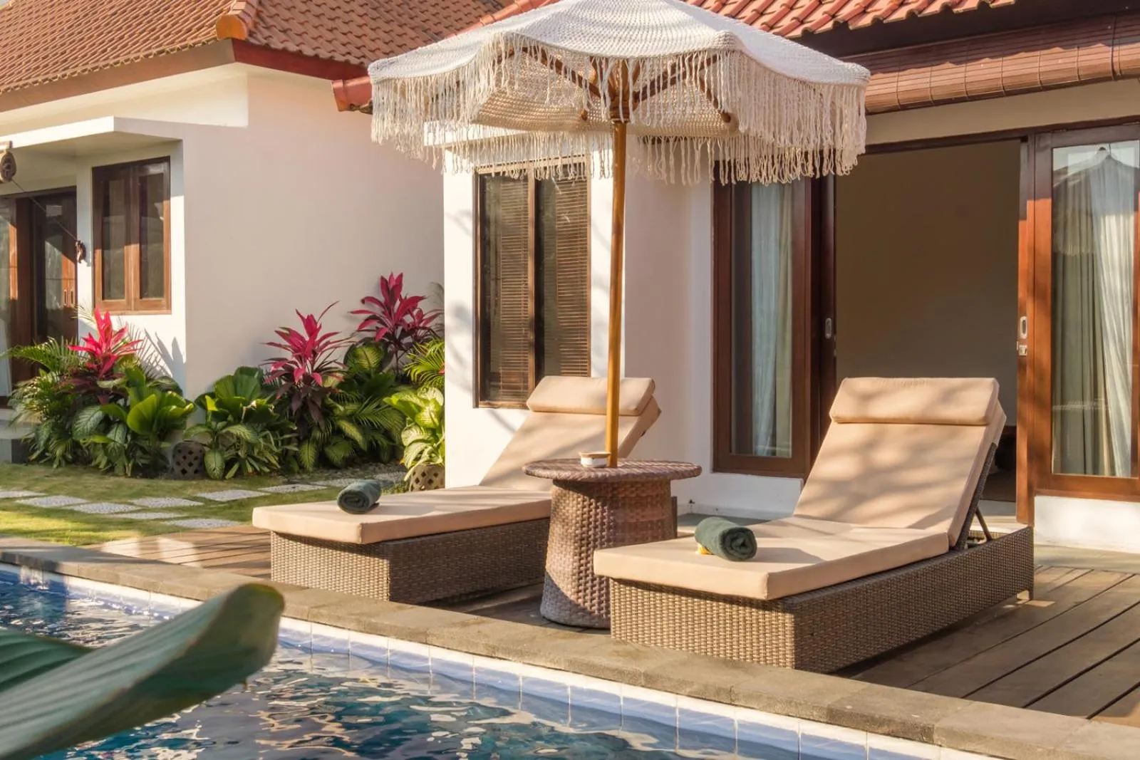 Swimming pool in Madeira Casa Canggu, Bali