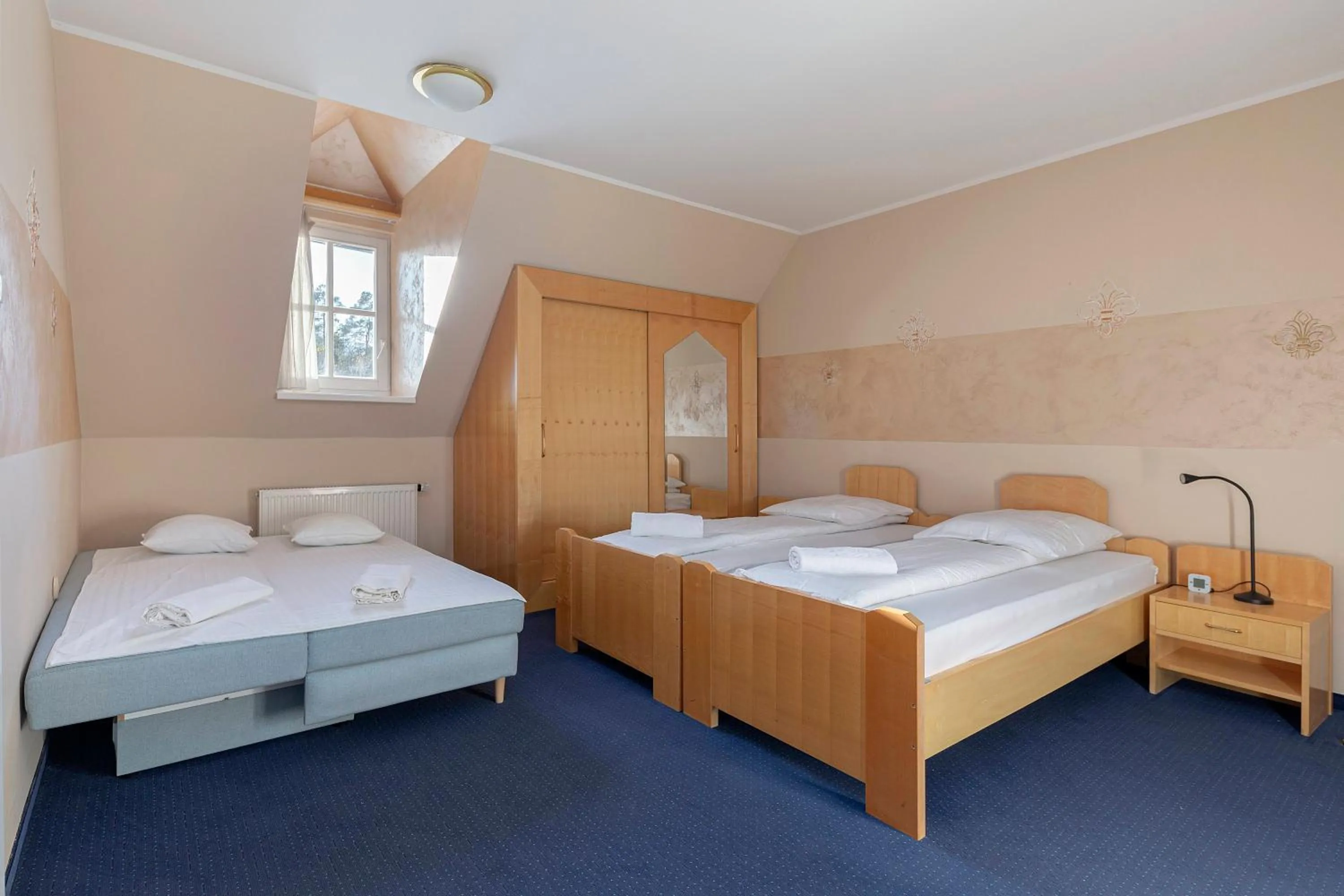 Bed in Hotel Burger Veniše