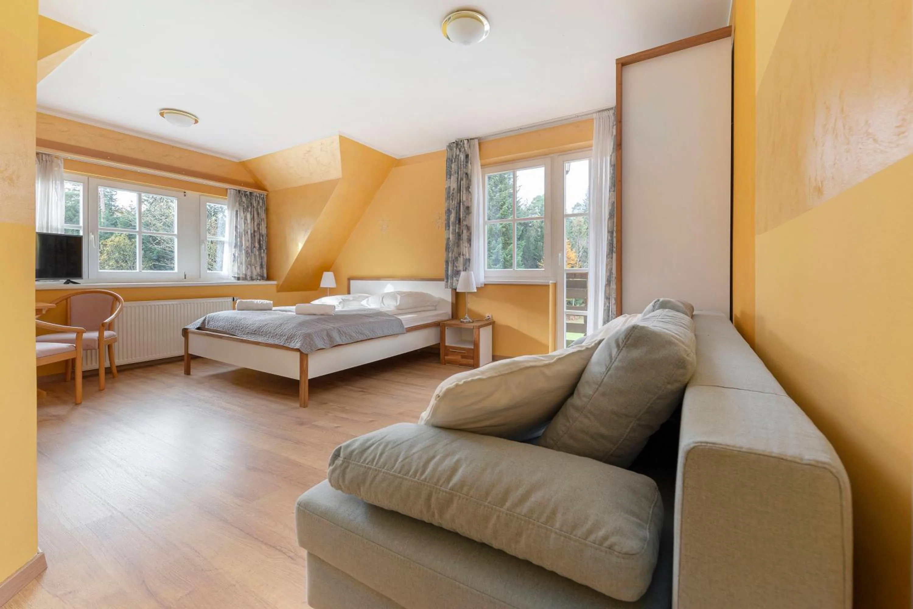 Bed in Hotel Burger Veniše