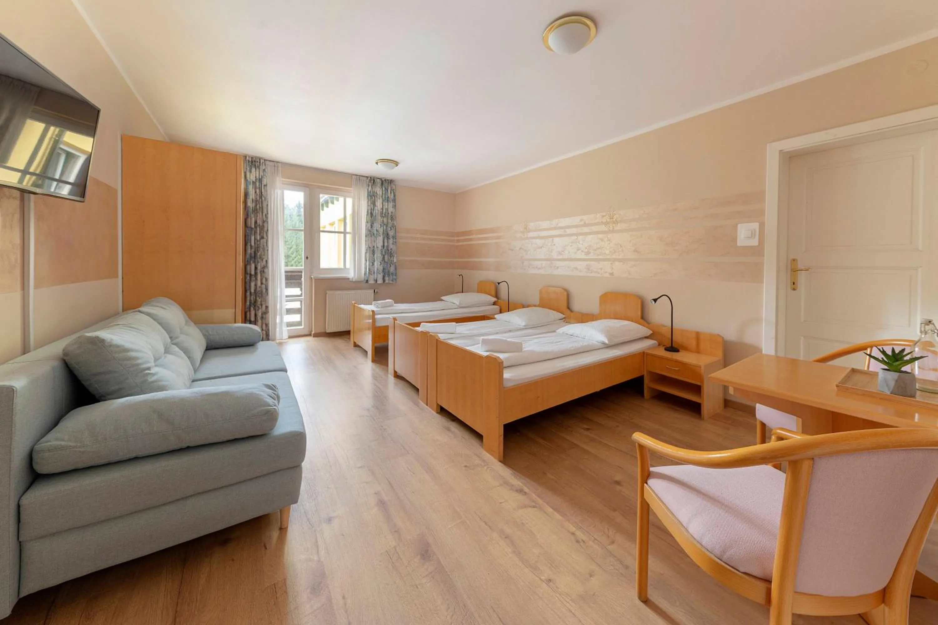 Bed in Hotel Burger Veniše