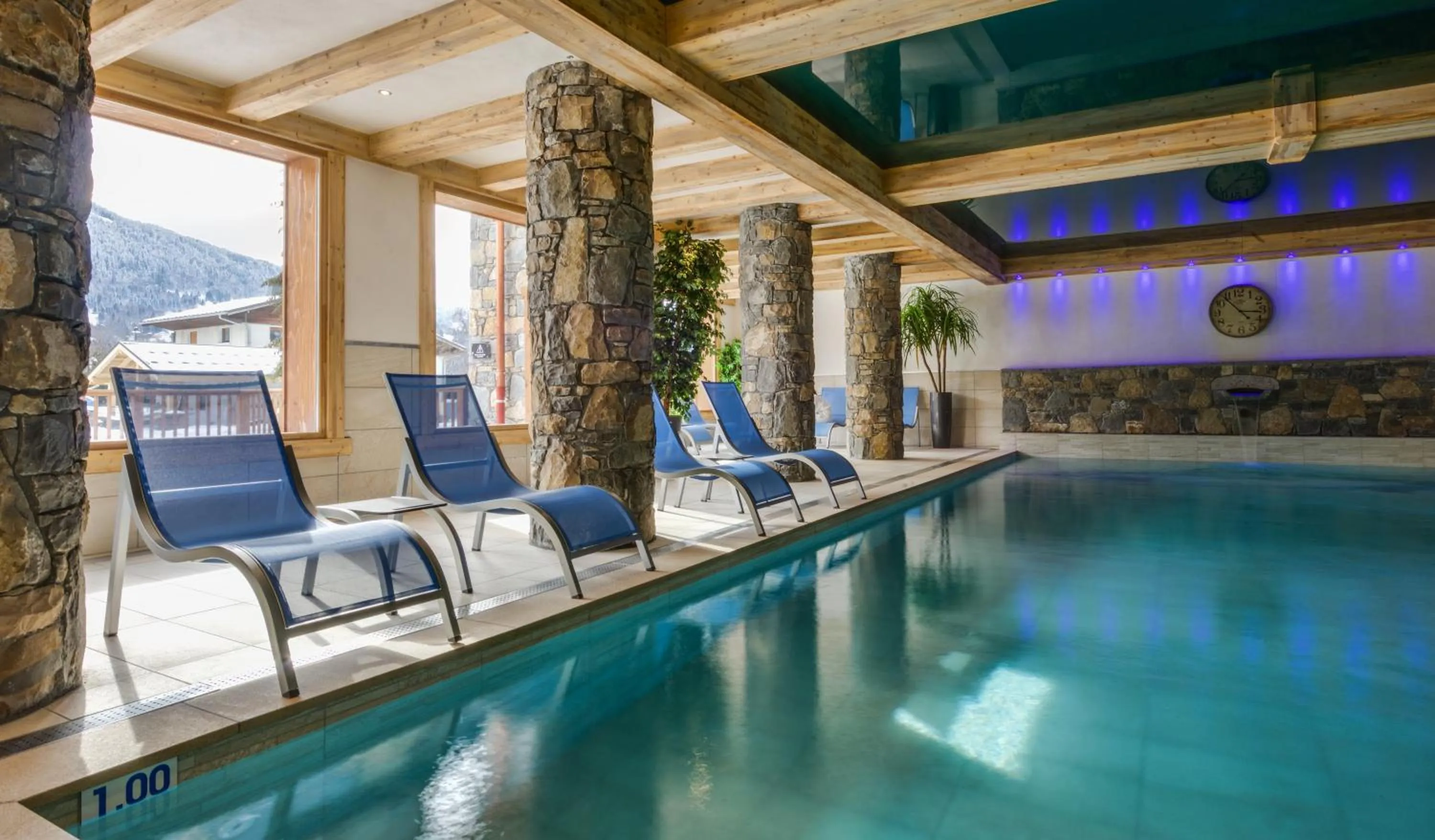 Swimming pool in CGH Résidence Boutique Les Chalets De Laÿssia