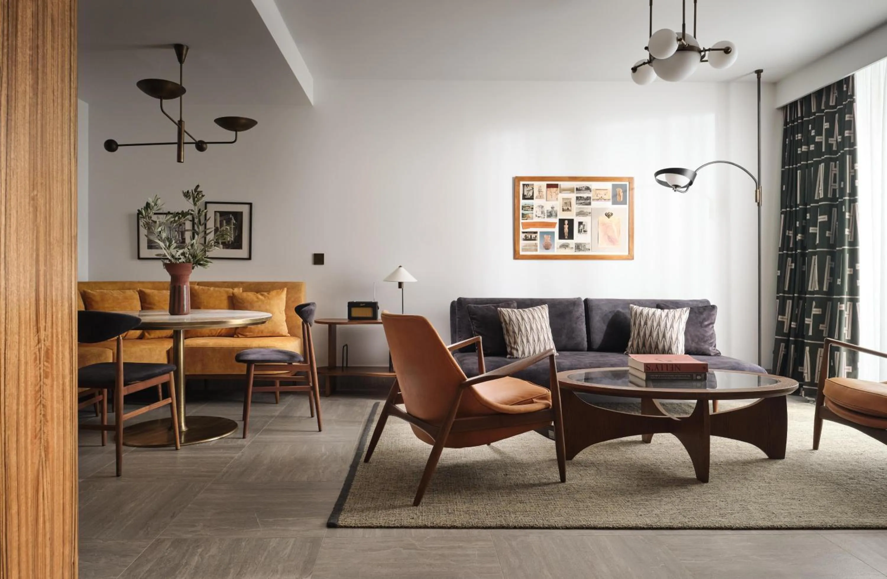 Living room in Conrad Athens The Ilisian