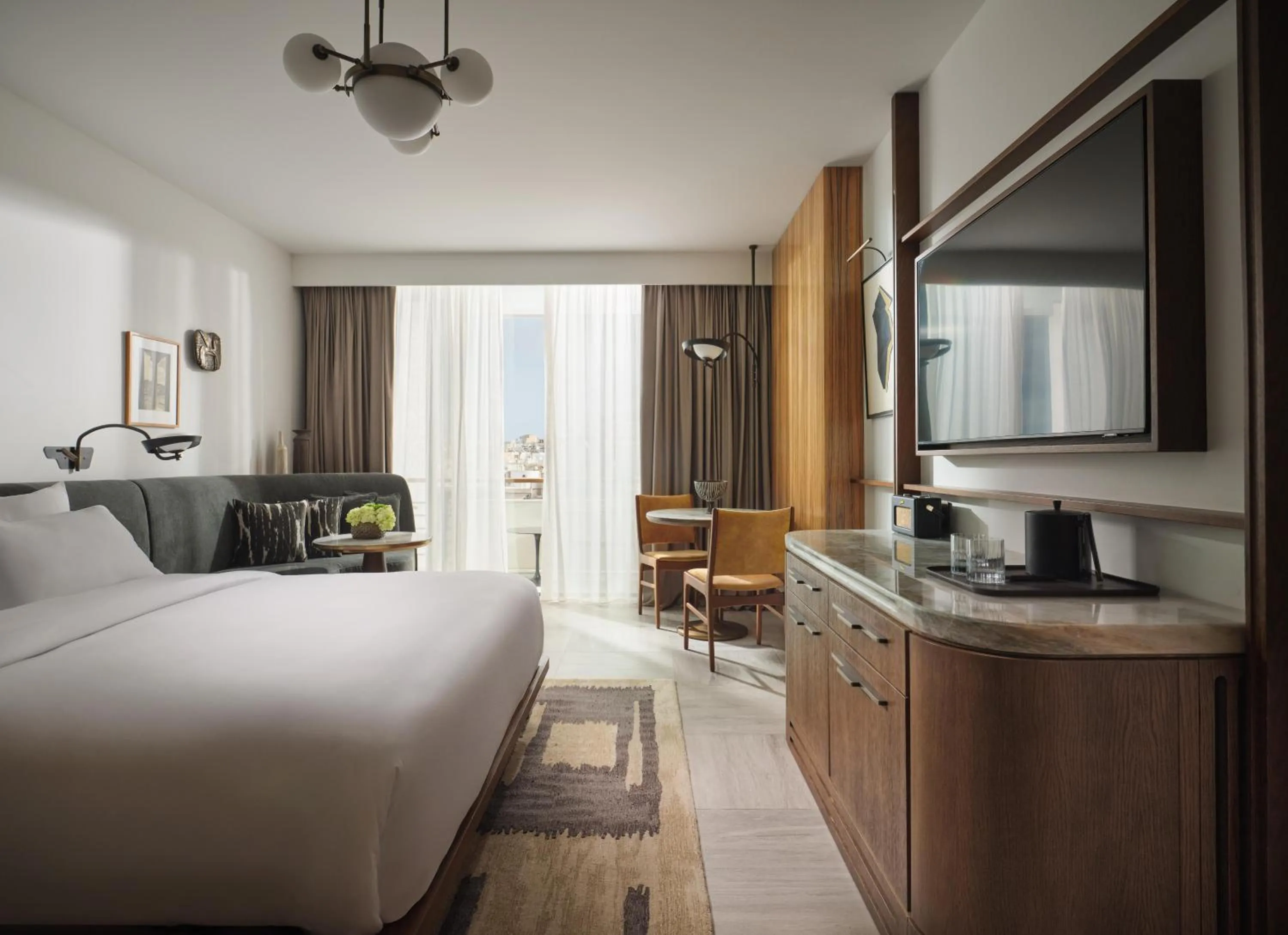 Bed in Conrad Athens The Ilisian