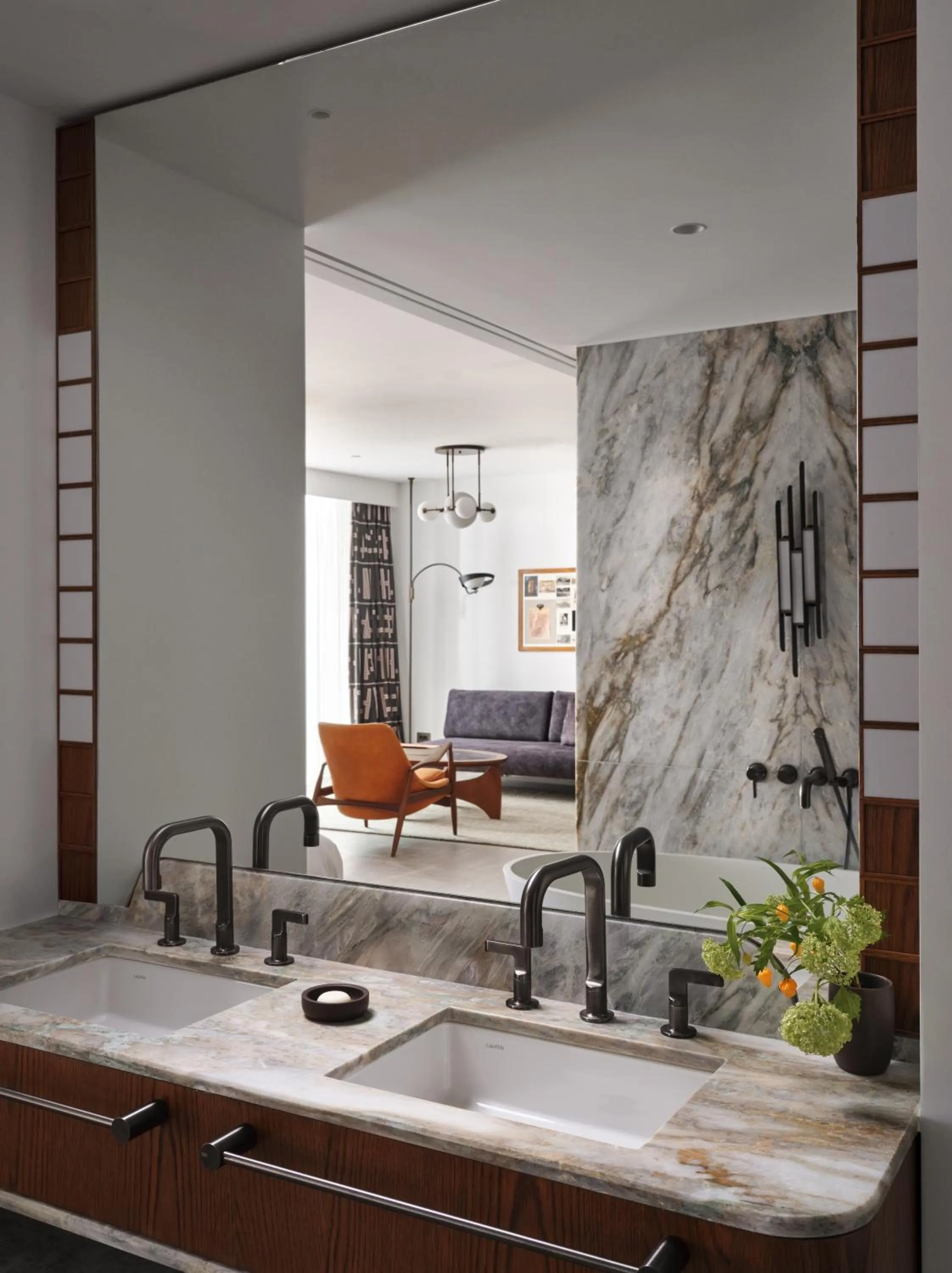 Bathroom in Conrad Athens The Ilisian