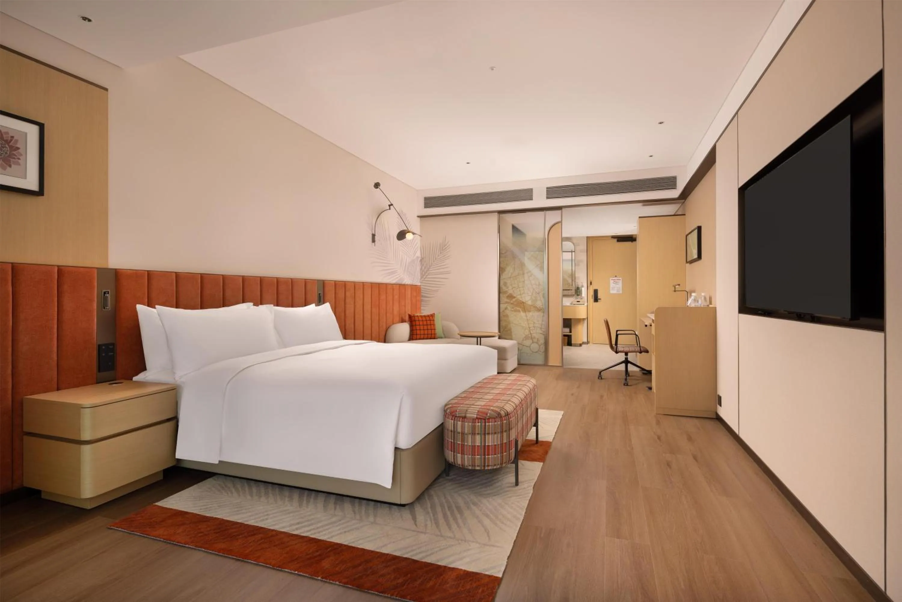 Bed in Hilton Garden Inn Xishuangbanna Gasa Airport