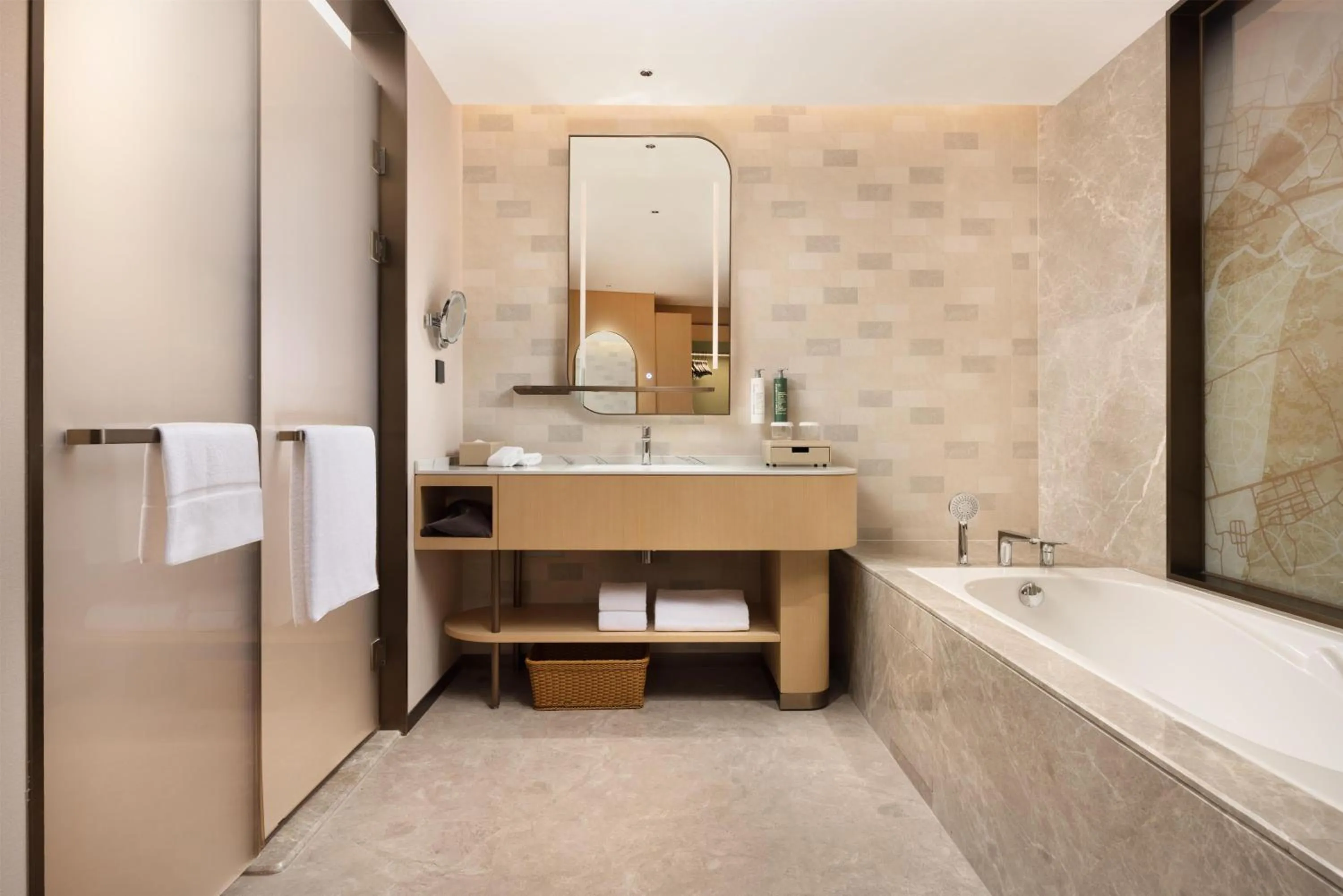 Bathroom in Hilton Garden Inn Xishuangbanna Gasa Airport