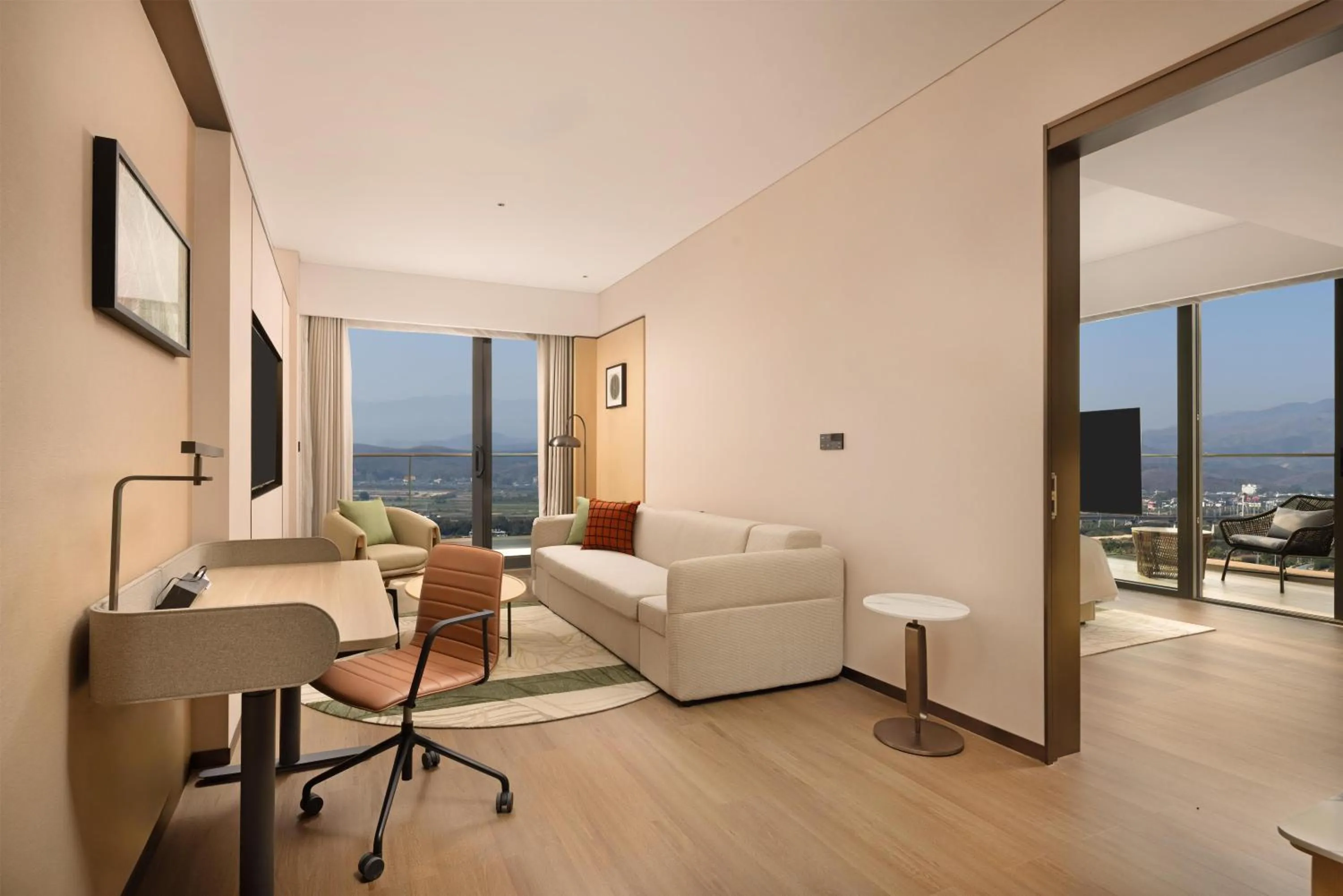 Living room in Hilton Garden Inn Xishuangbanna Gasa Airport