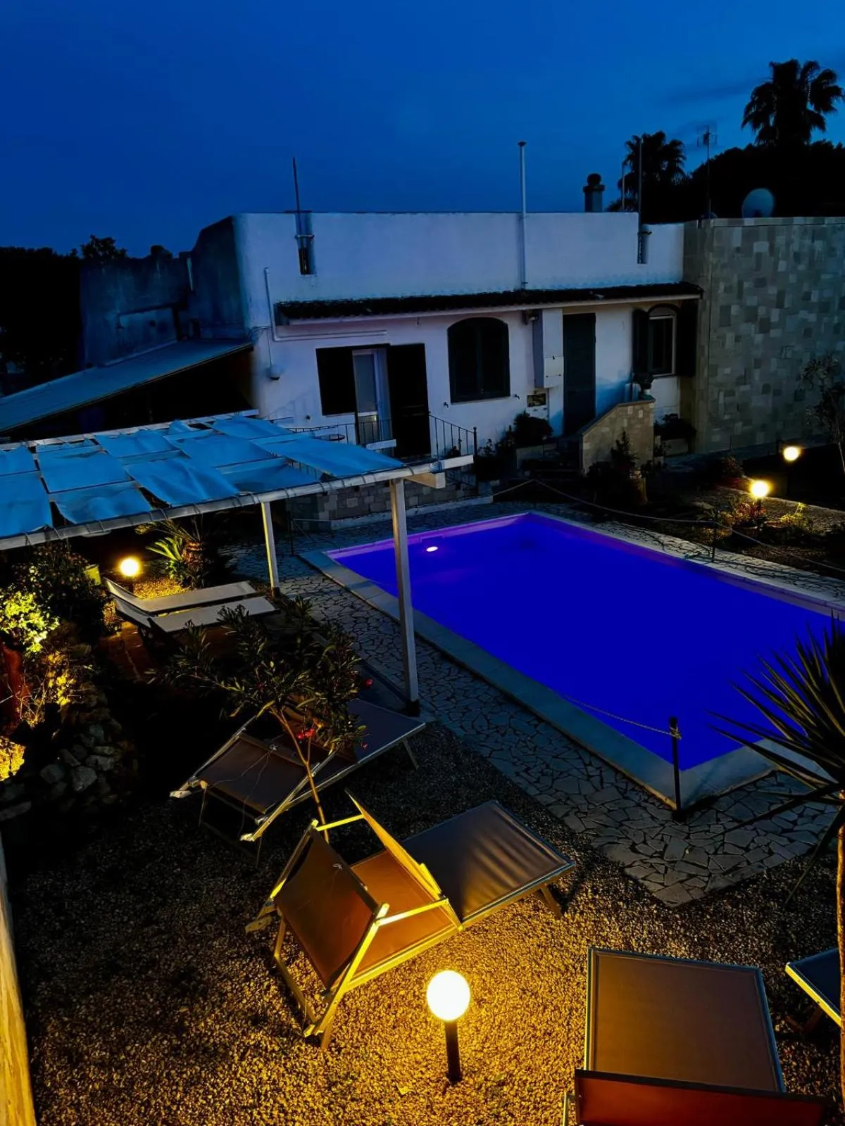 Garden in B&B Villa Romina