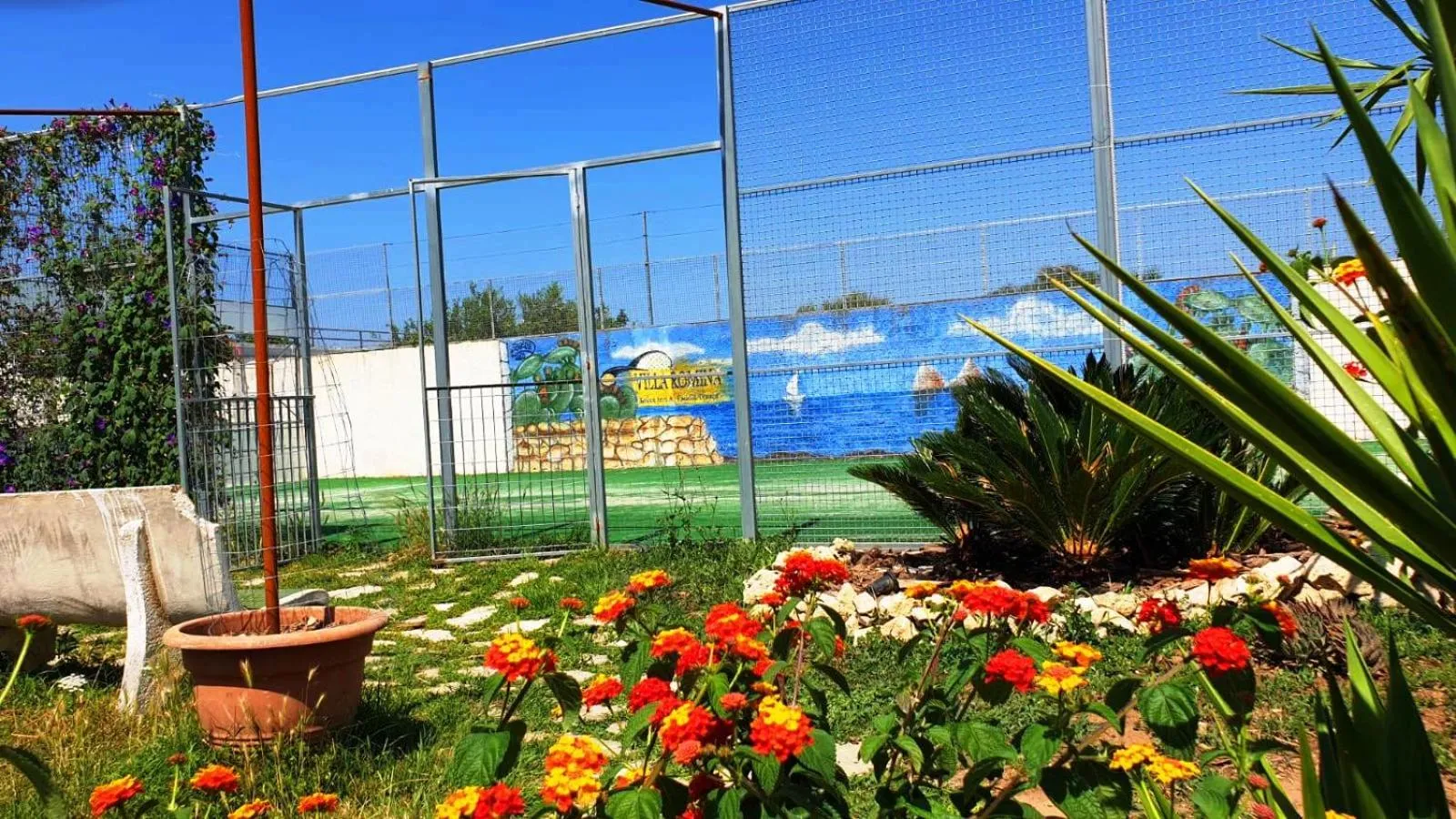 Garden in B&B Villa Romina