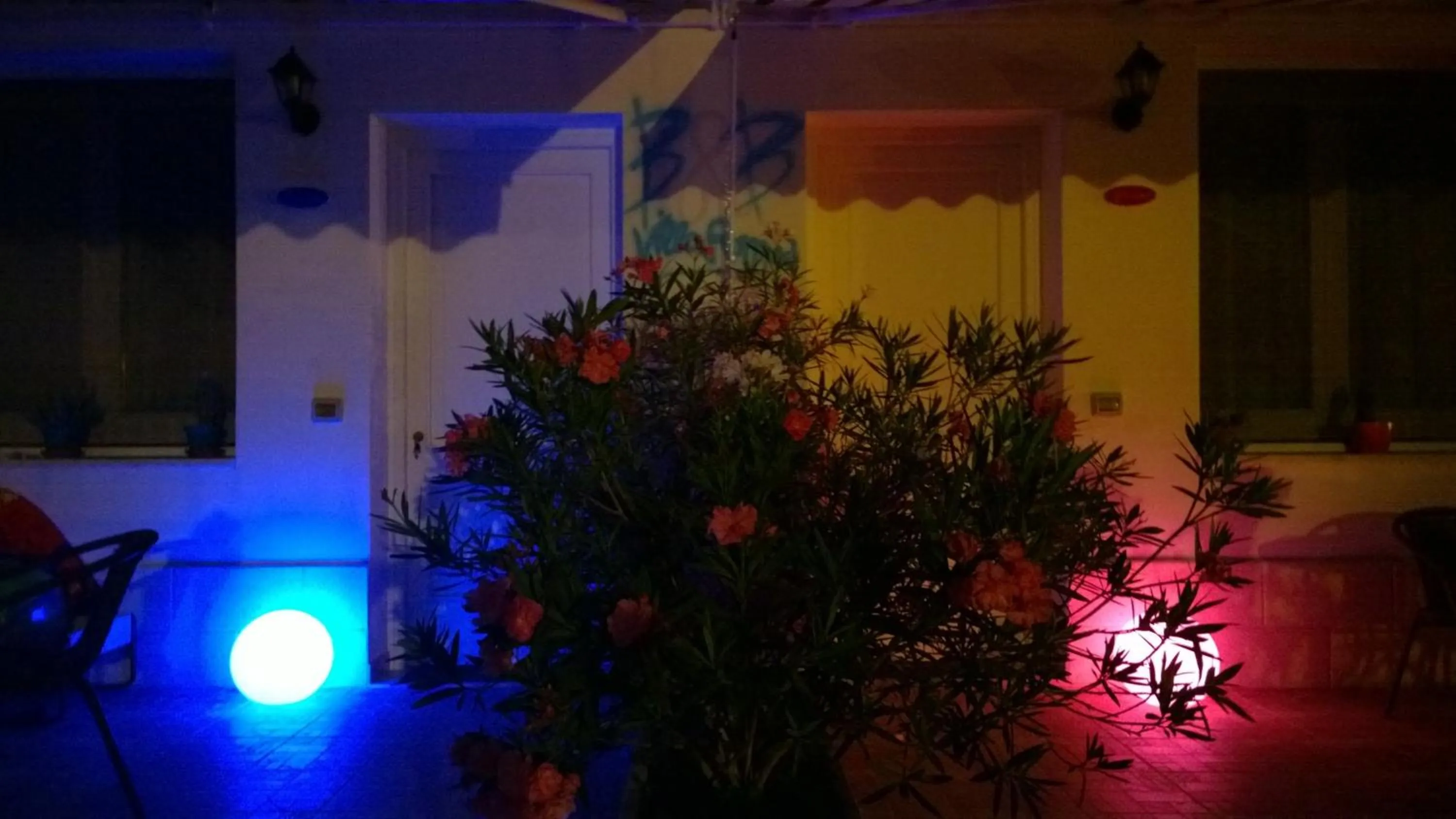 Patio in B&B Villa Romina