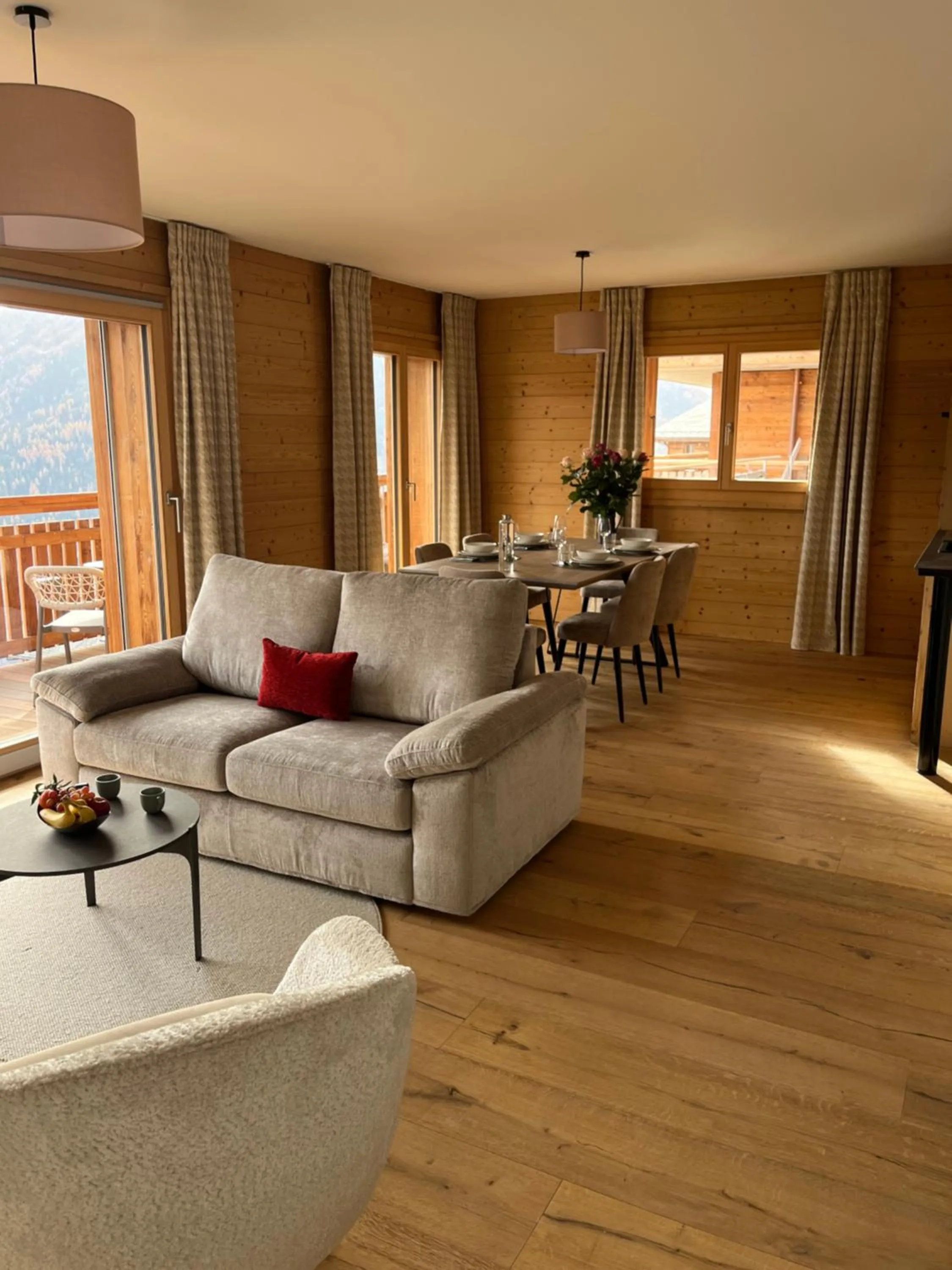 Living room in Dent Blanche Resort - TemptingPlaces Collection