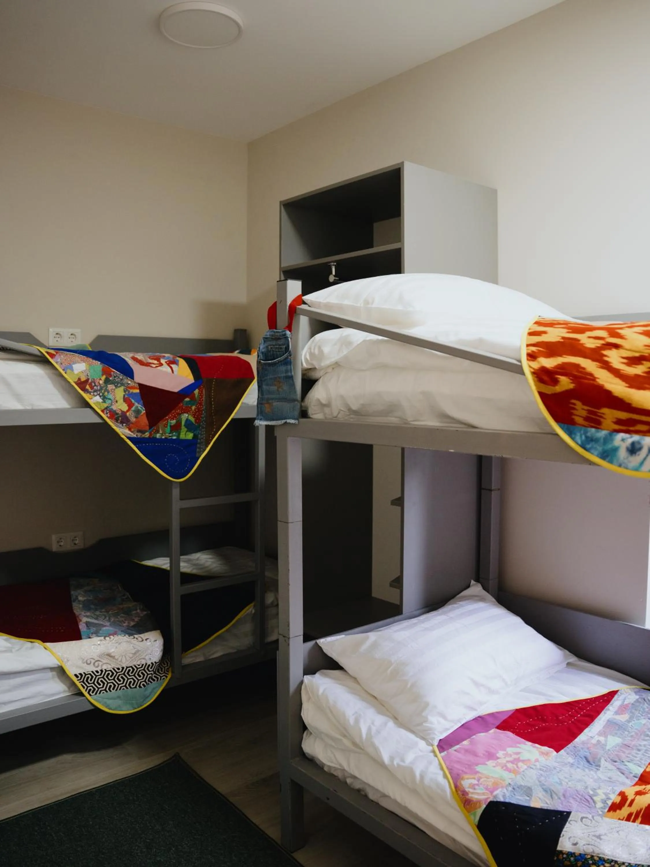 Bed in Skeramos Boutique Art Hotel