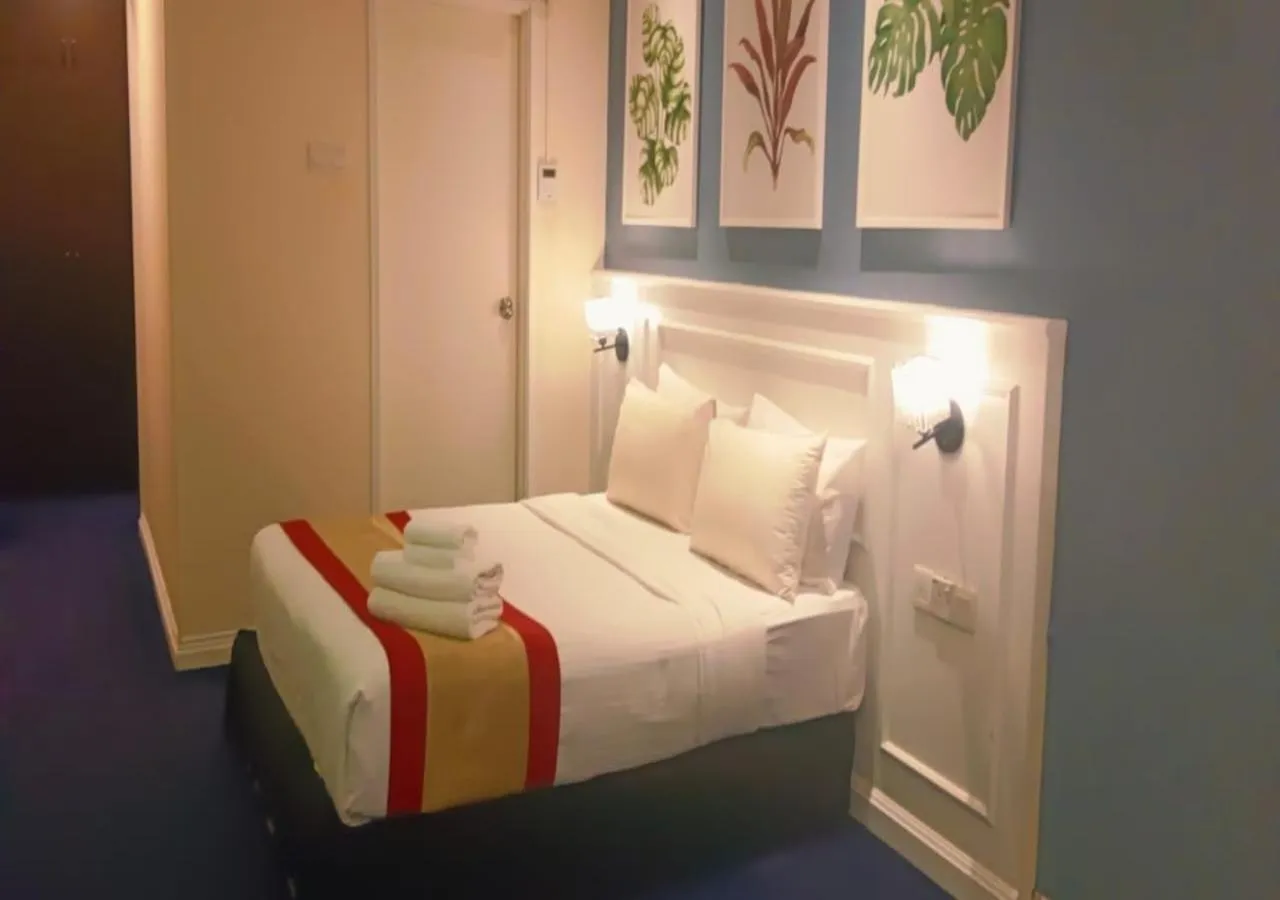 Bed in Asto Hotel Kuala Lumpur